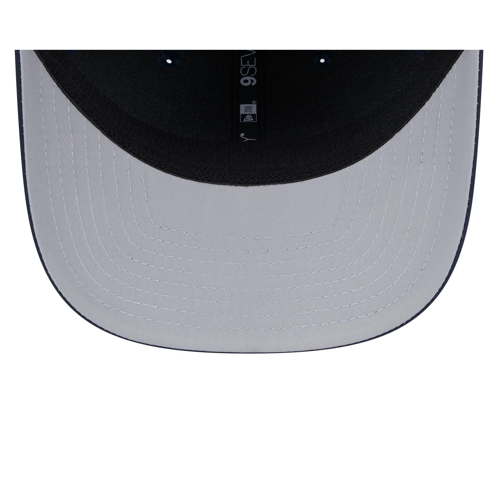 Memphis Showboats Gray 9SEVENTY Stretch-Snap Hat Male Product Image