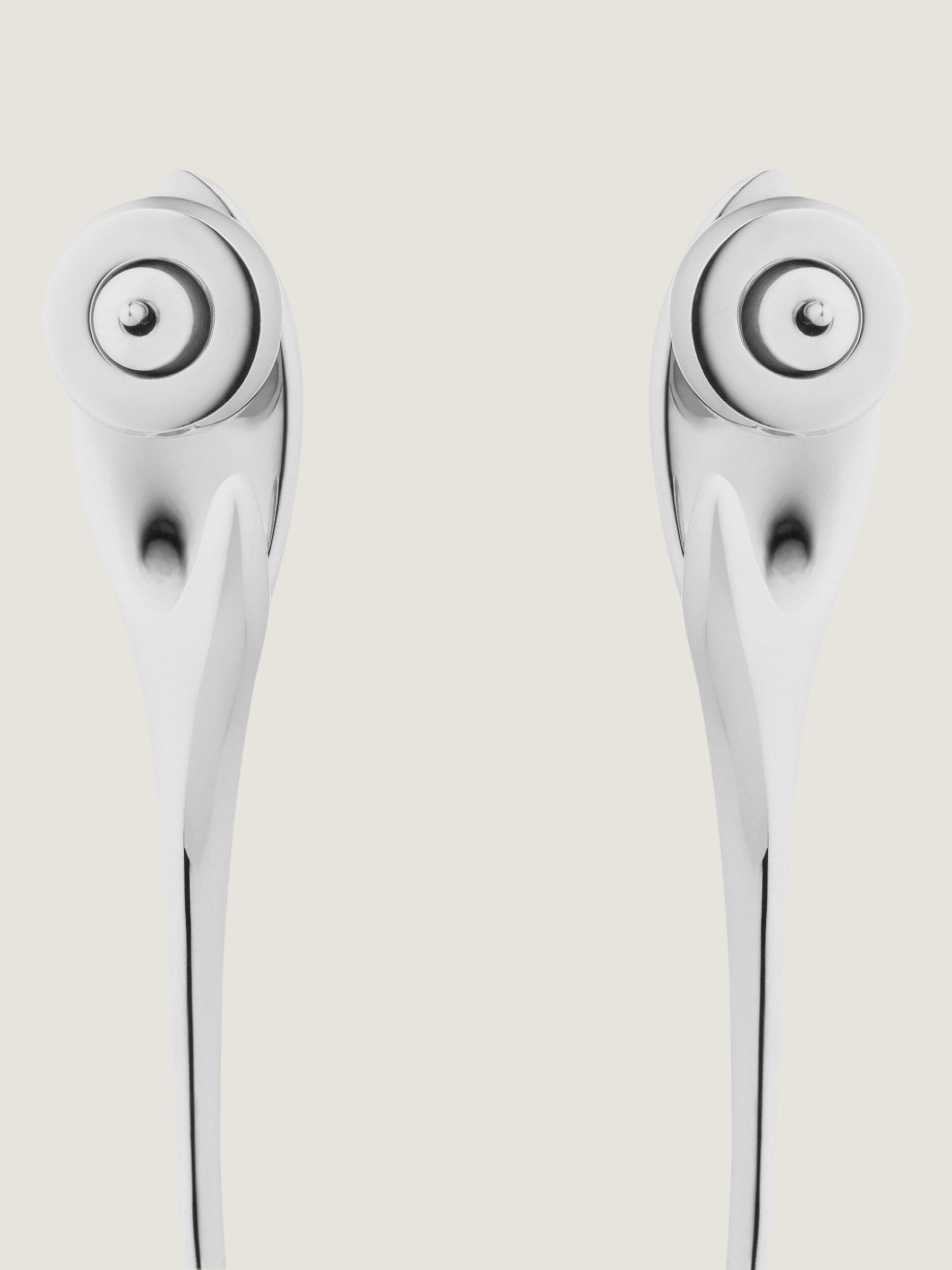 Maple Seed earrings in metal Product Image