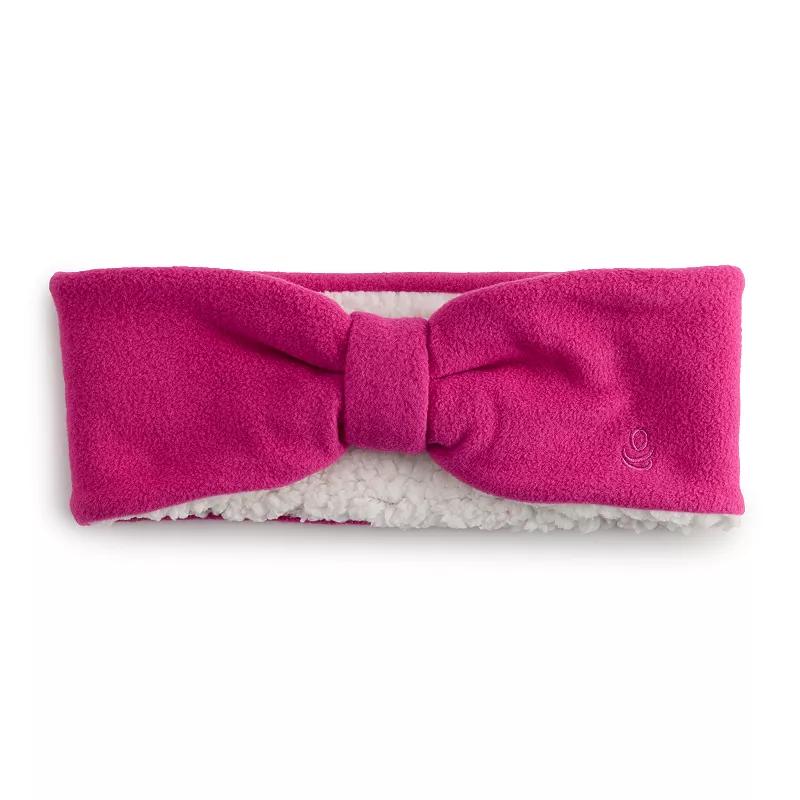 Women's Cuddl Duds Fleece Bow Headband, Grey Heather Product Image