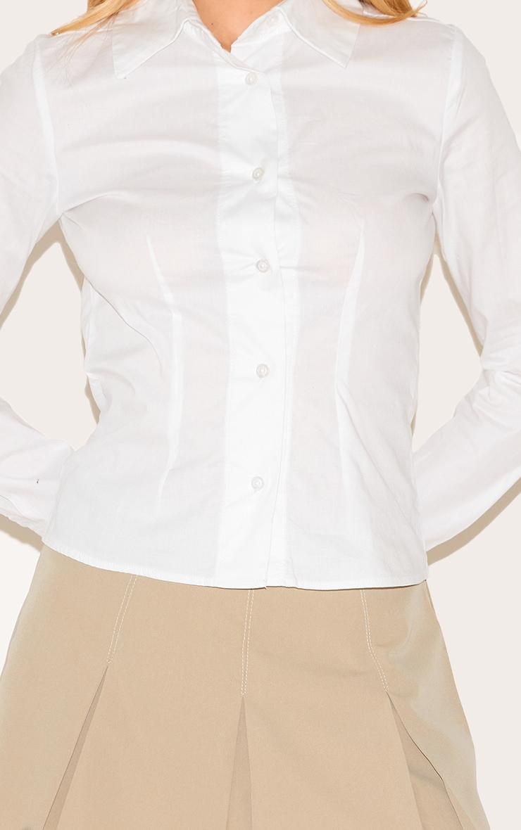 Clay Tailored Woven Box Pleat Skater Skort Product Image