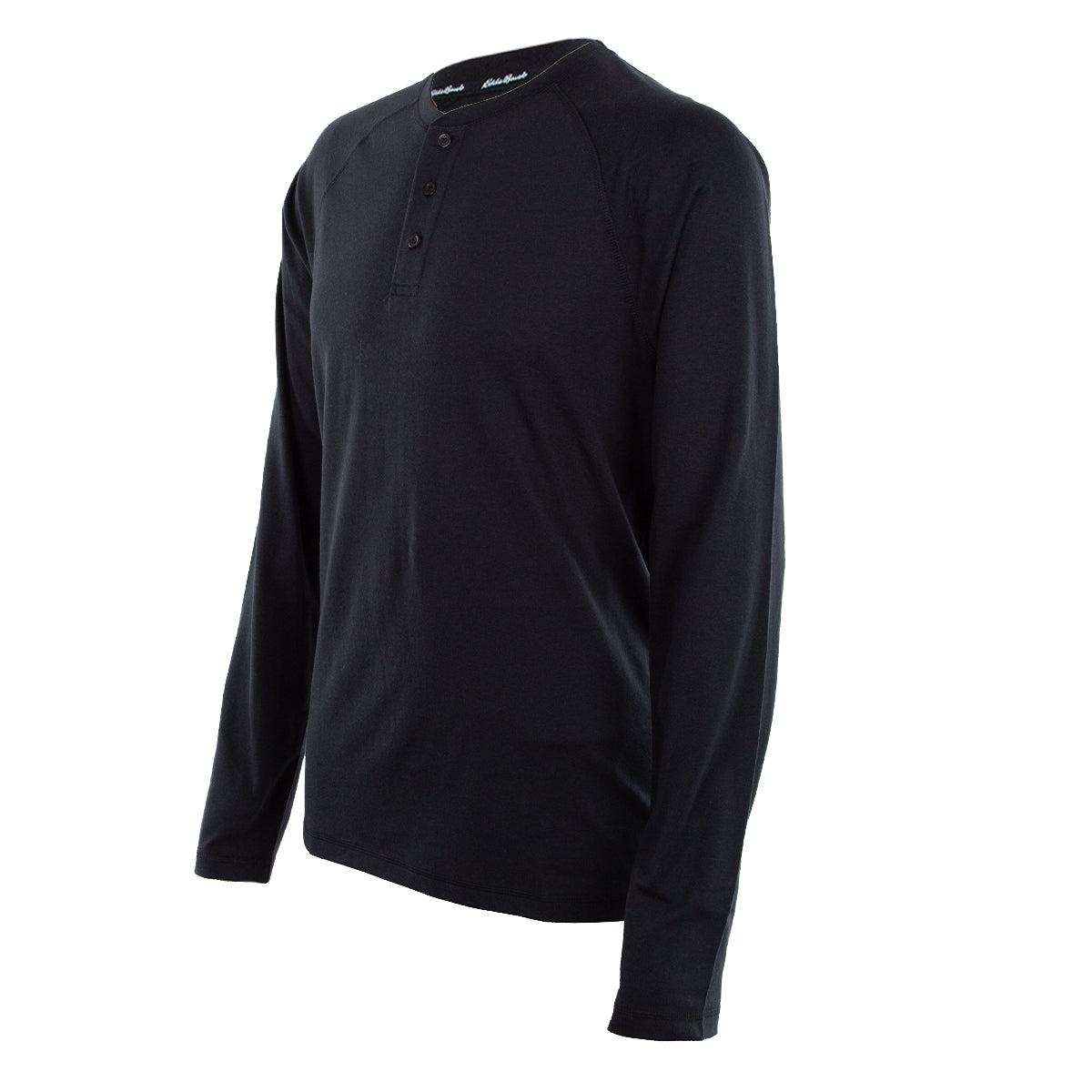Eddie Bauer Men's Dream Knit Henley Long Sleeve Shirt Product Image