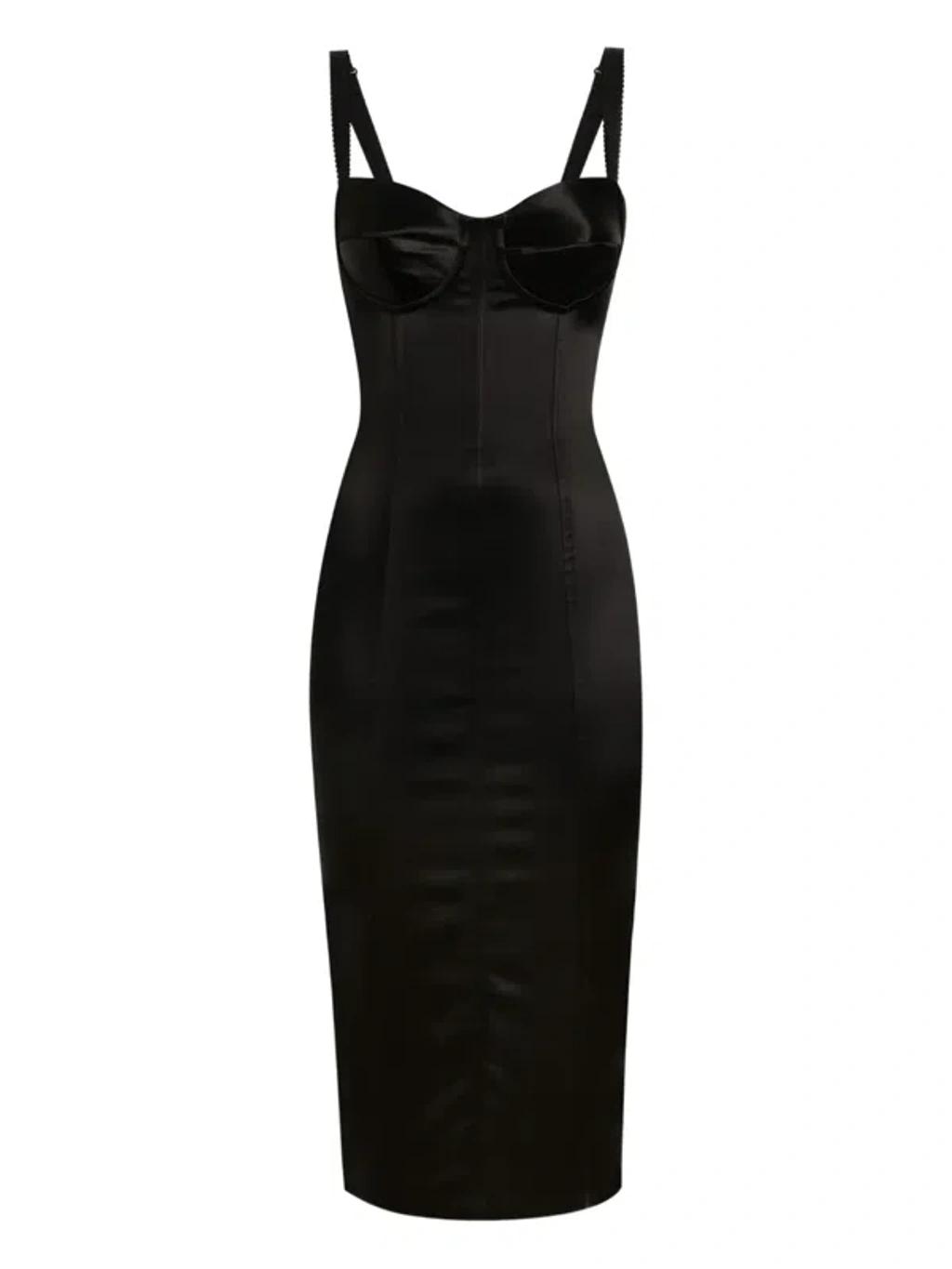 panelled midi dress Product Image