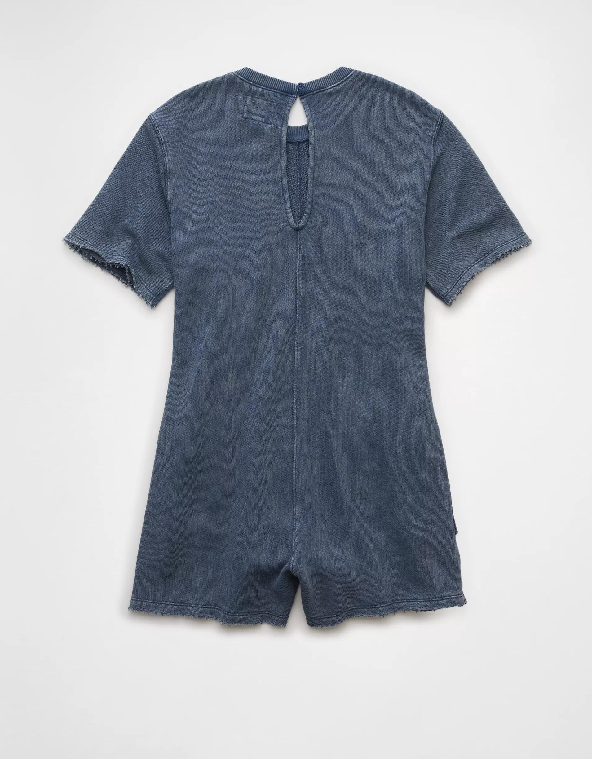 AE Saltwash Relaxed T-Shirt Romper Product Image