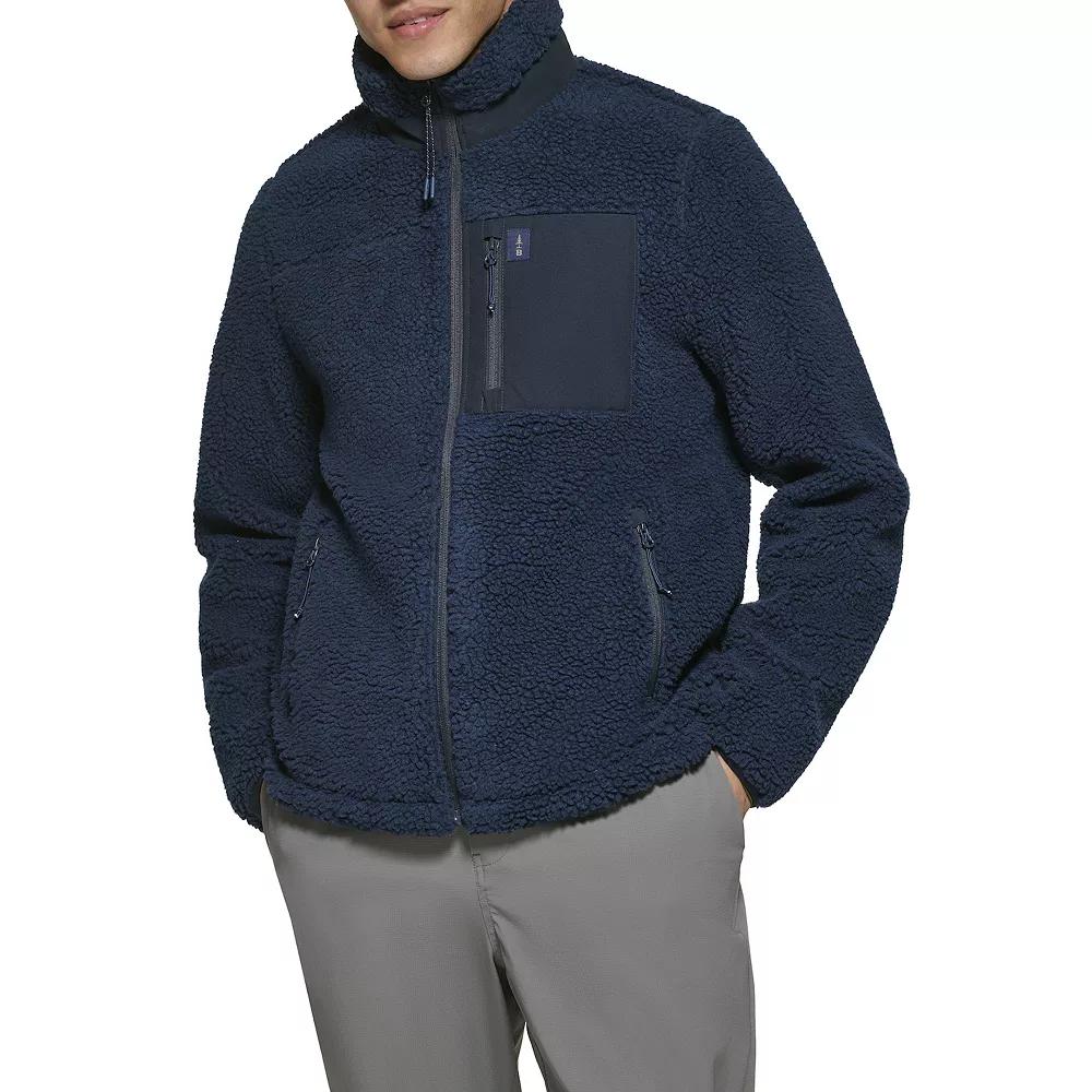 Men's G.H. Bass & Co. Faux Sherpa Jacket, Size: Large, Black Product Image