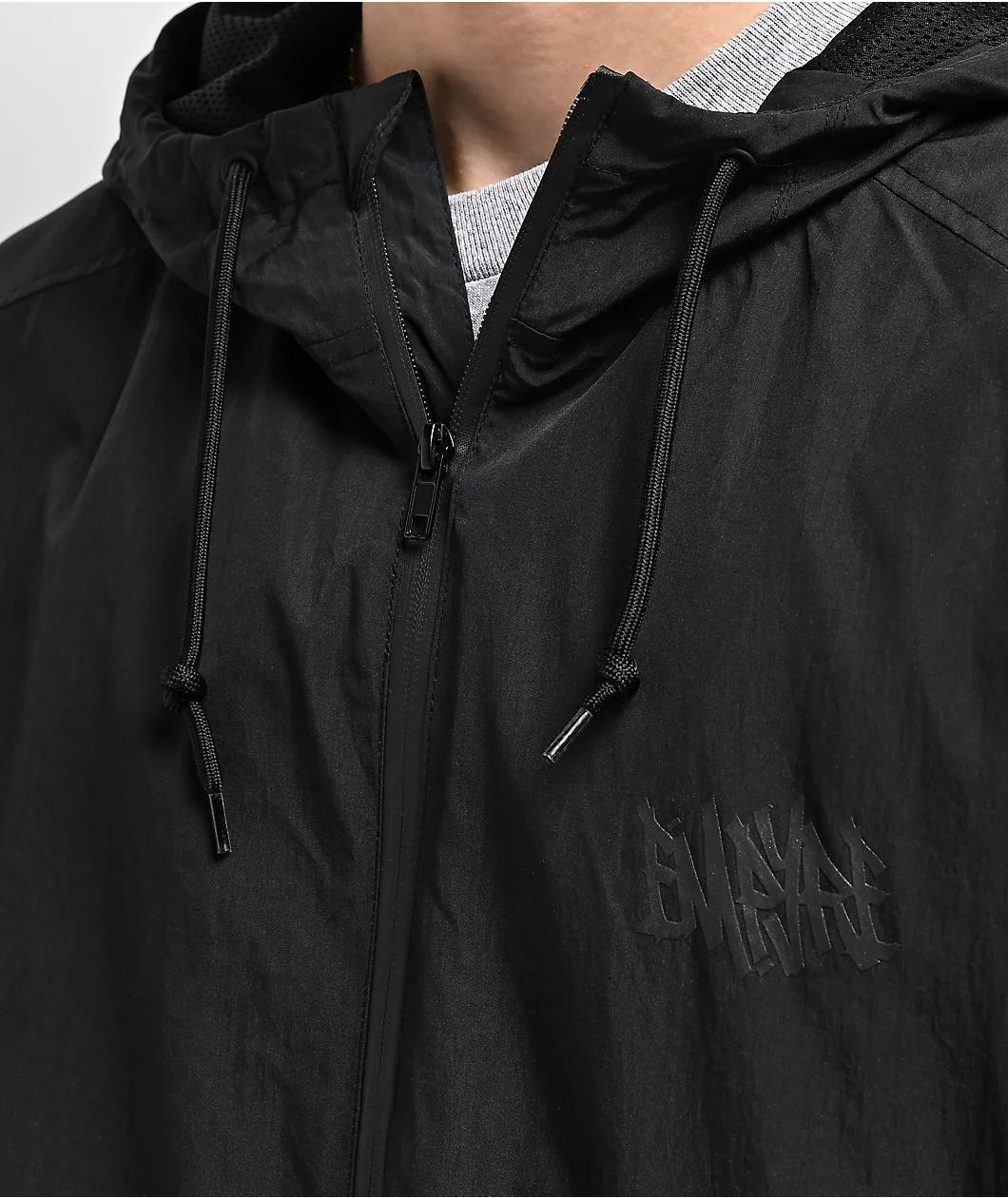 Empyre Seen It Black Windbreaker Jacket Product Image