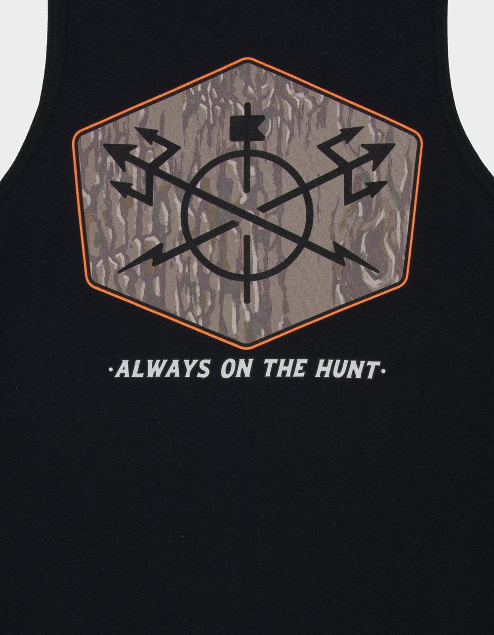 DARK SEAS Solid Oak Mens Tank Top - BLACK Product Image