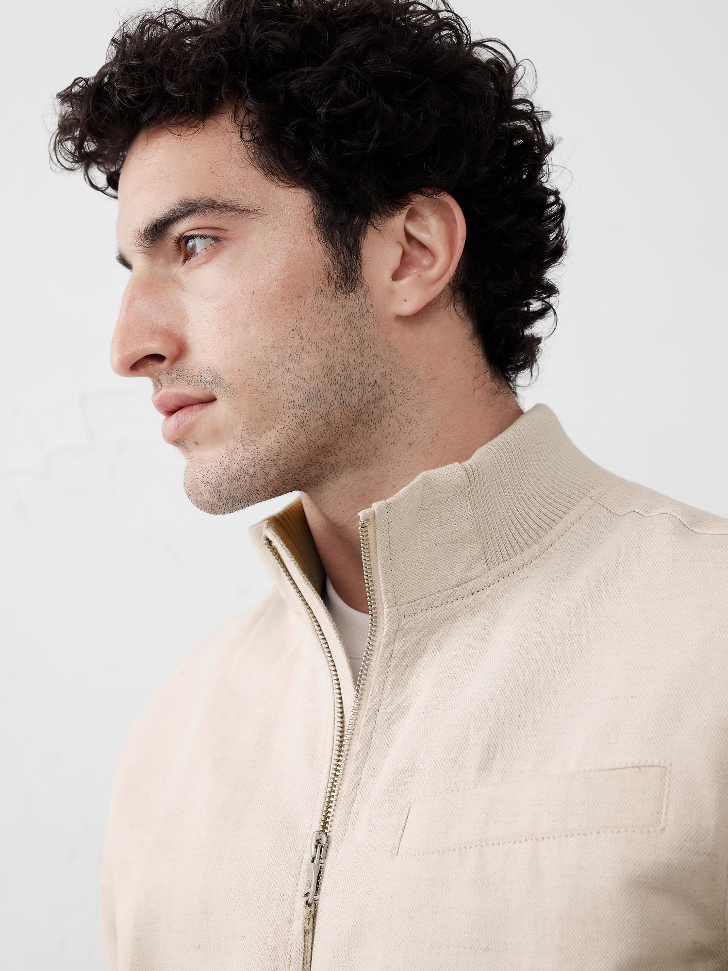 Cotton-Linen Bomber Product Image