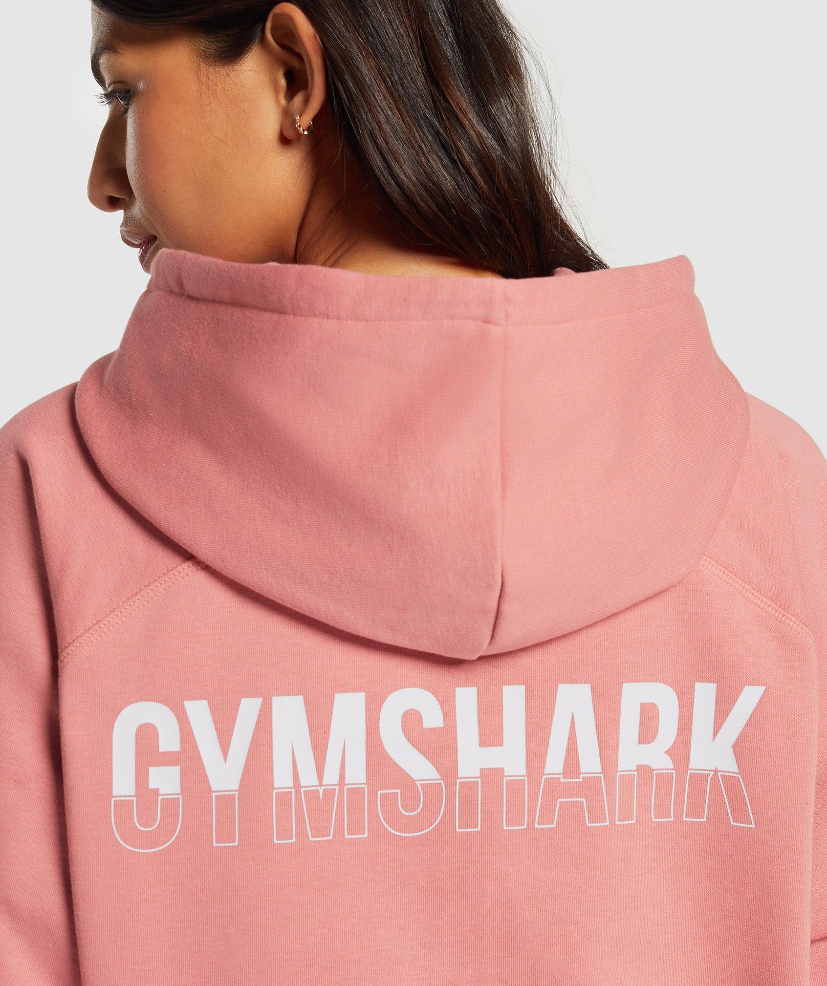 Gymshark Fraction Hoodie - Classic Pink Female Product Image