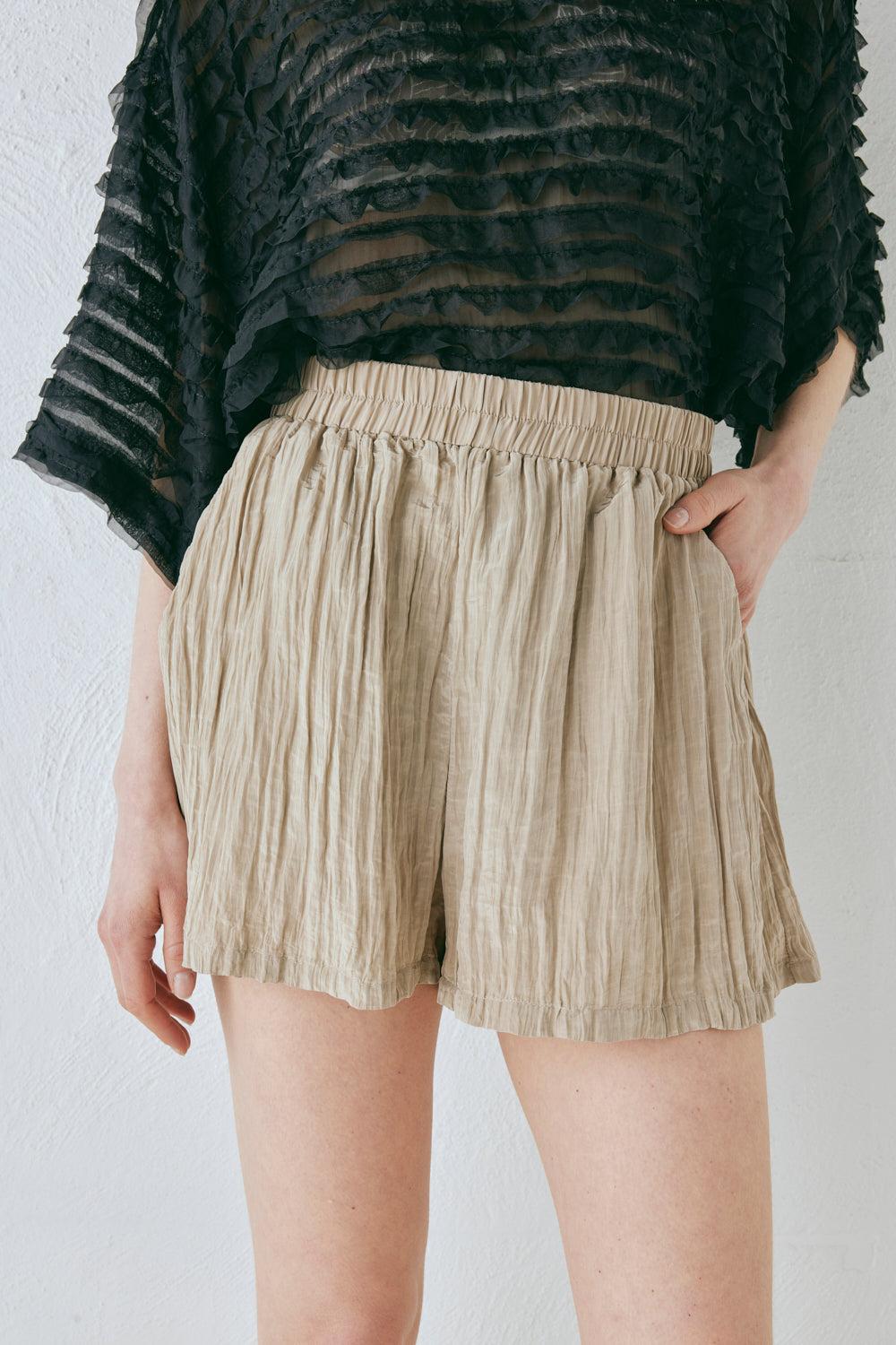 The Sea & I Shorts Taupe Product Image