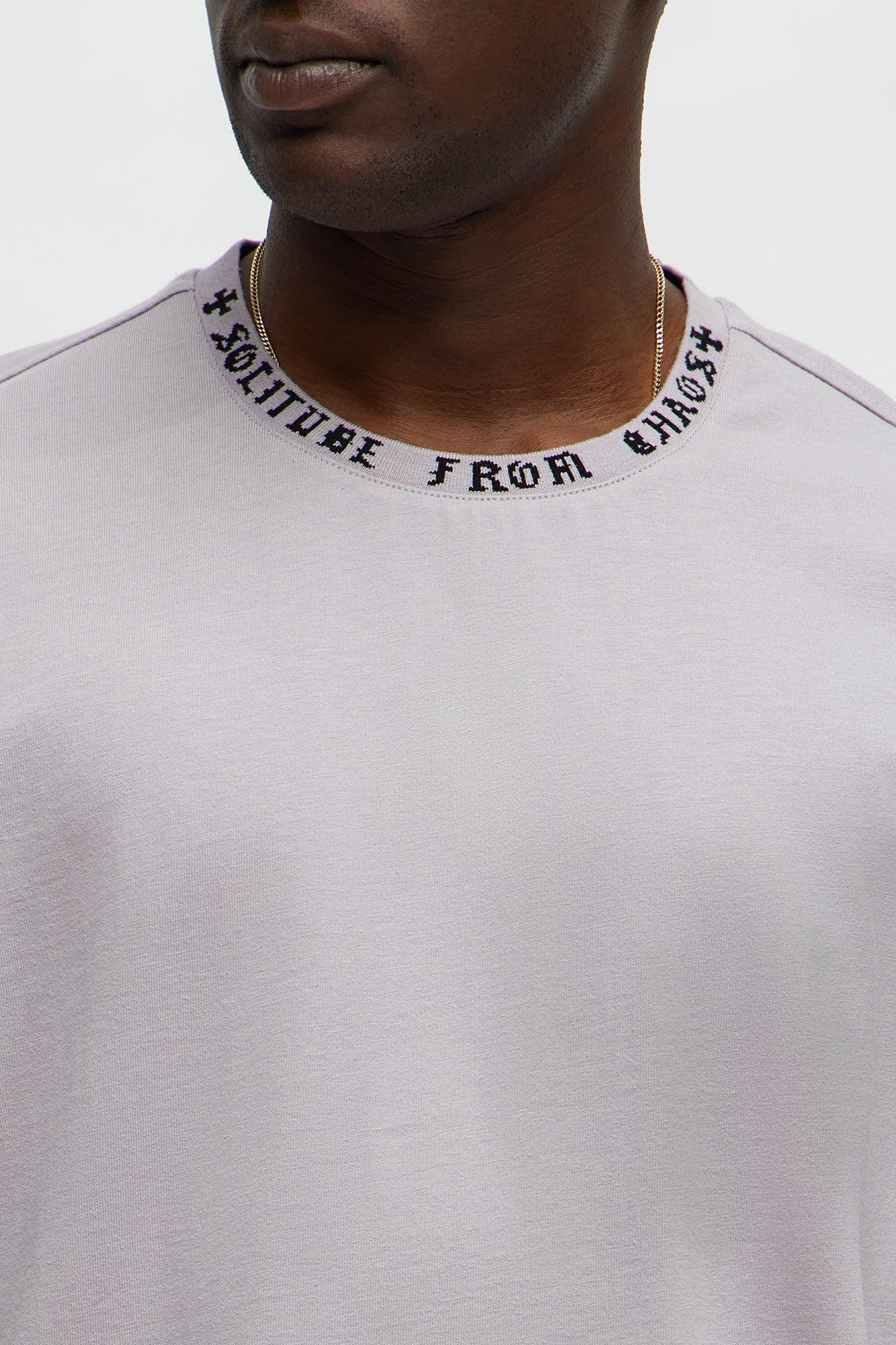 Short Sleeve Solitude From Chaos Tee - Dark Grey Male Product Image