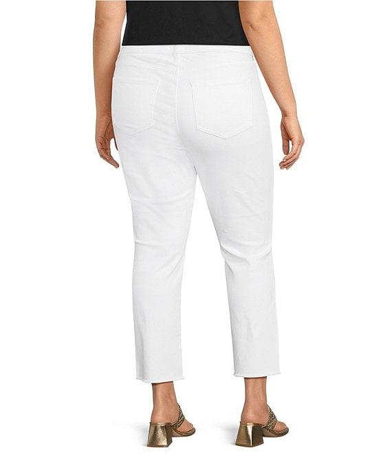 NYDJ Plus Size Billie Mini Bootcut Ankle Jeans Product Image