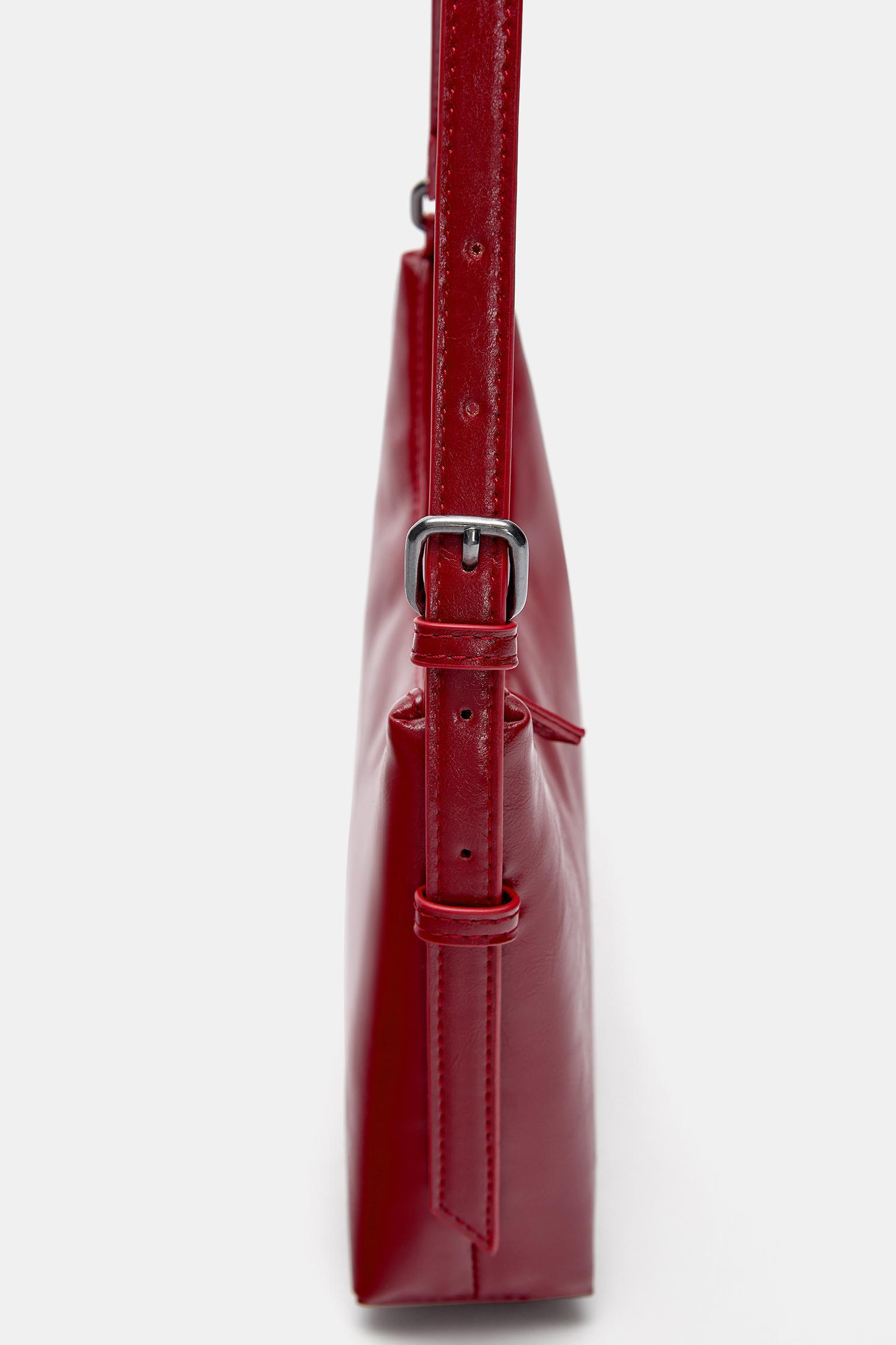 Shoulder bag with buckles Product Image