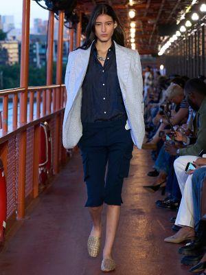 Oversized Stripe Blazer Product Image