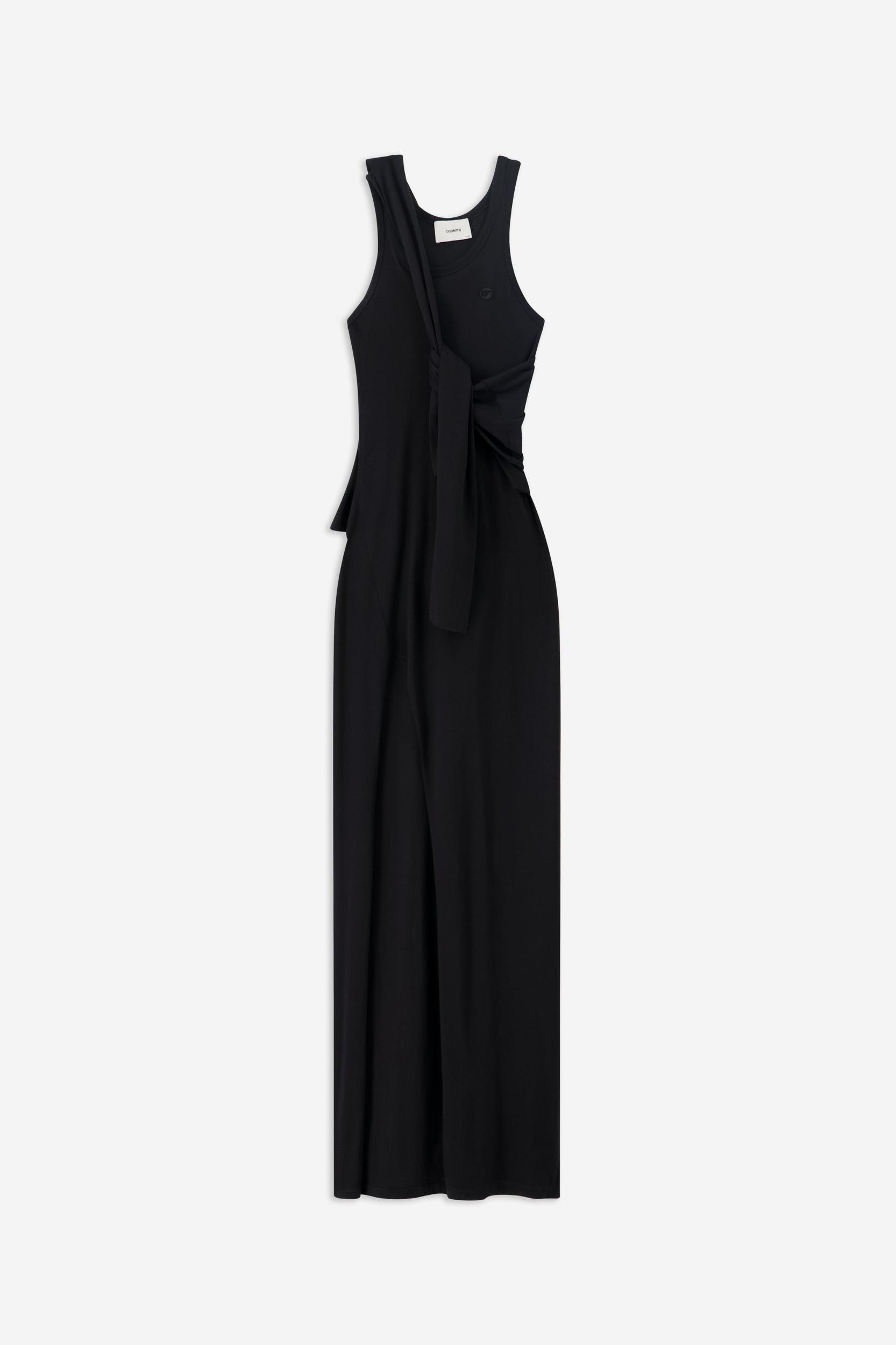 Knotted Jersey Maxi Dress Product Image