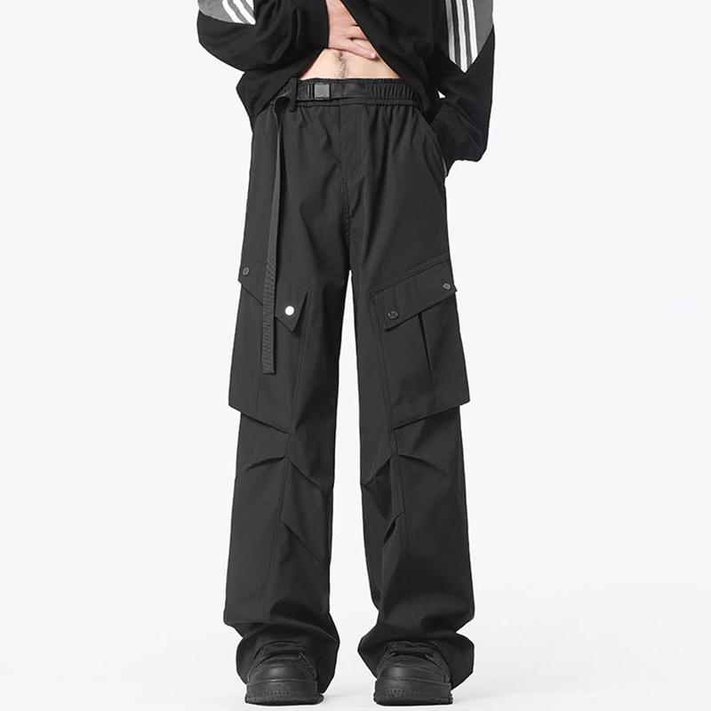 American Street Trendy Mountain Outdoor Waterproof Paratrooper Cargo Pants Product Image