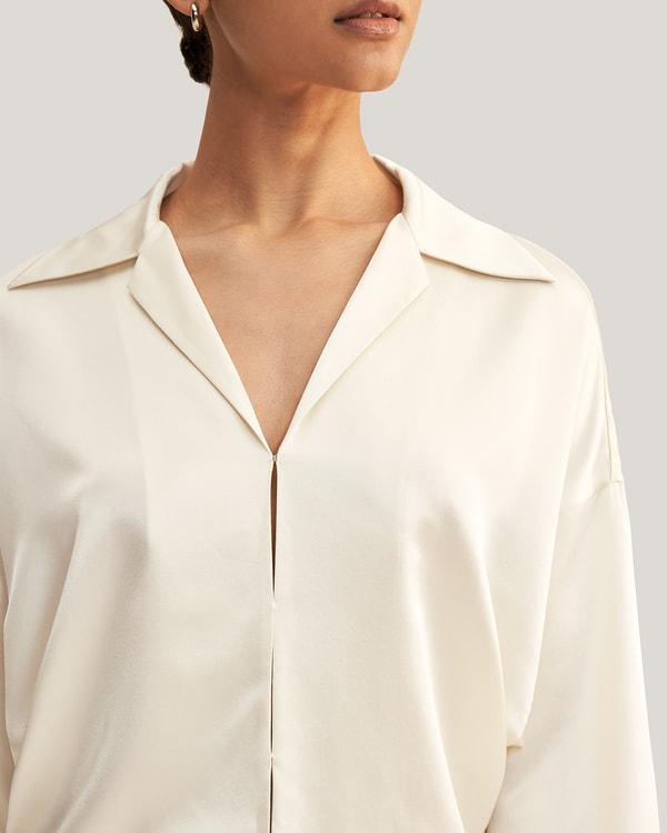 Osmanthus Silk Pullover Pajama Set Product Image