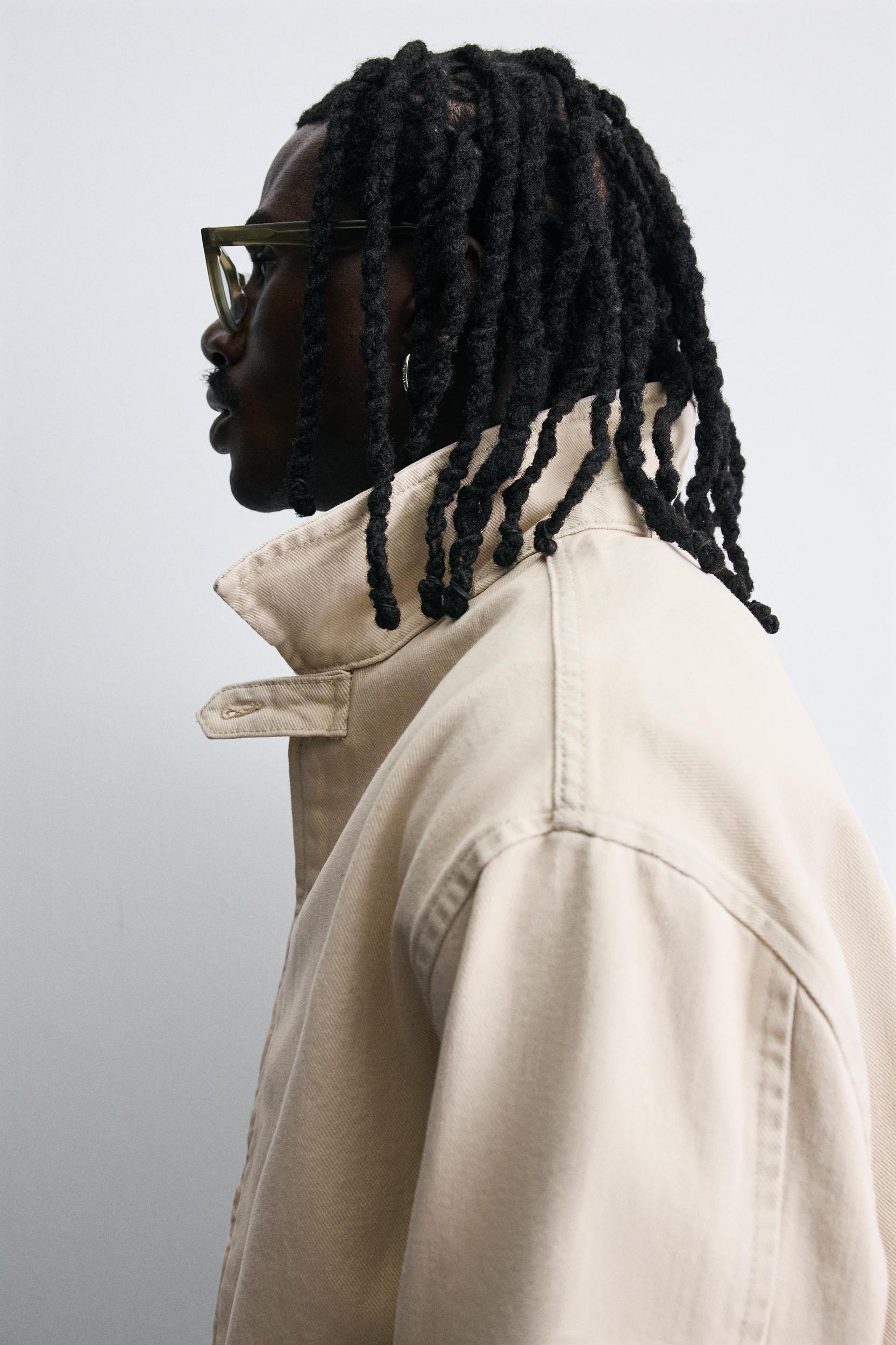 DENIM ZIP-UP JACKET Product Image