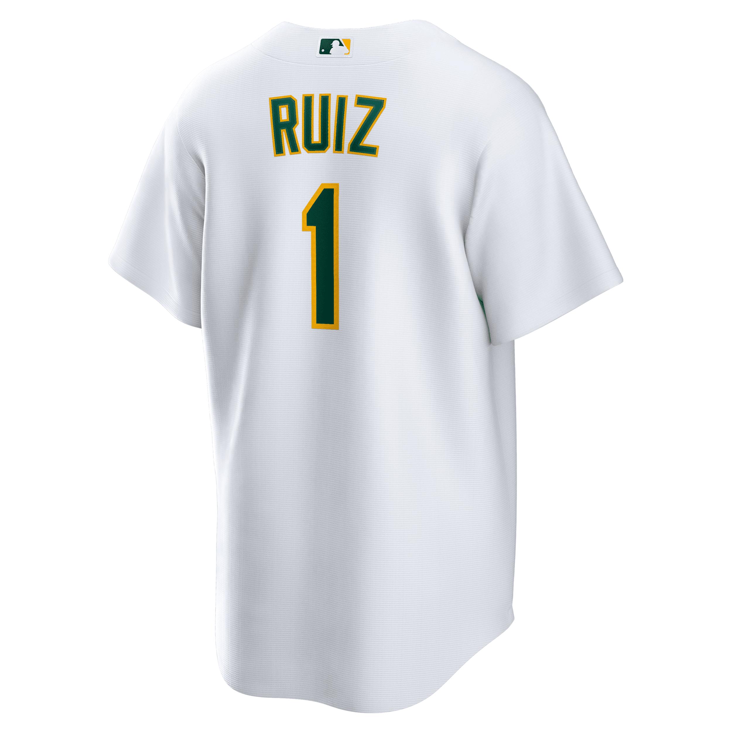Esteury Ruiz Athletics Nike Mens MLB Replica Jersey | T770FZWHFZ7-0Z9 Product Image