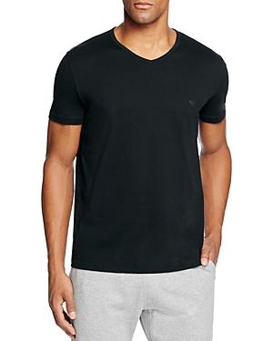 Emporio Armani Pure Cotton V-Neck T-Shirts - Pack of 3 Product Image
