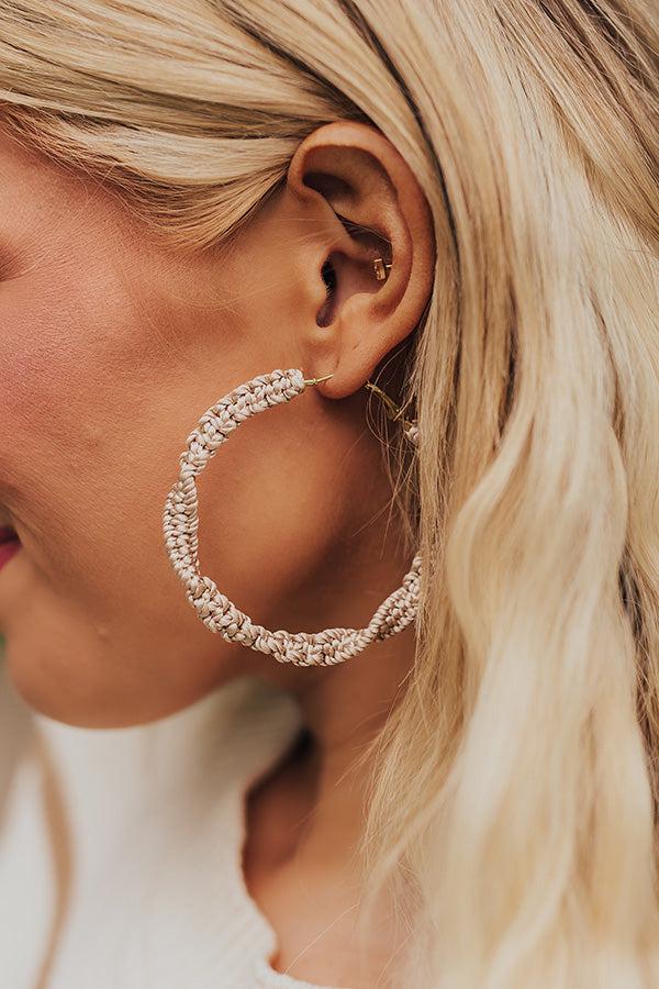 Boho In Soho Hoop Earrings Product Image