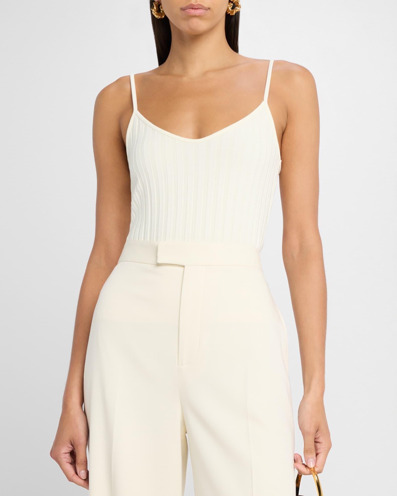 Ribbed V-Neck Cami Product Image