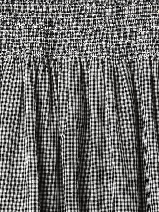 Smocked Mini Skirt Product Image