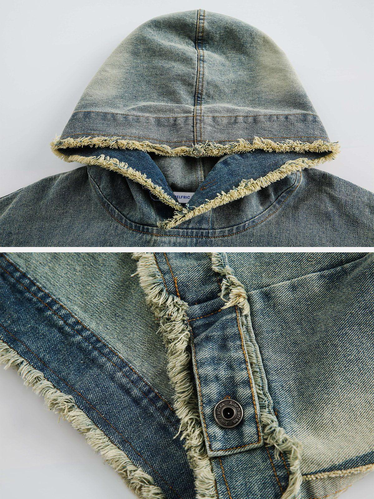 Aelfric Eden Denim Washed Hoodie Product Image