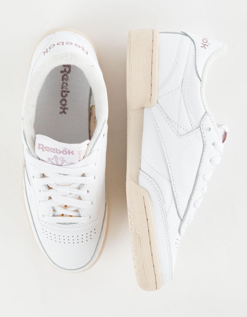 REEBOK Club C 85 Vintage Womens Shoes - WHITE Product Image