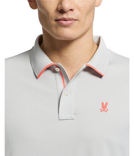 Psycho Bunny Elliston Sport Pique Short Sleeve Polo Shirt Product Image