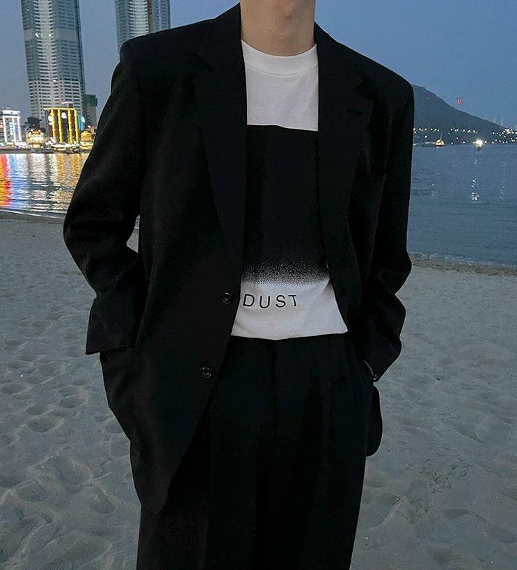 RT No. 4494 BLACK BOX GRAPHIC SHORT SLEEVE SHIRT Product Image