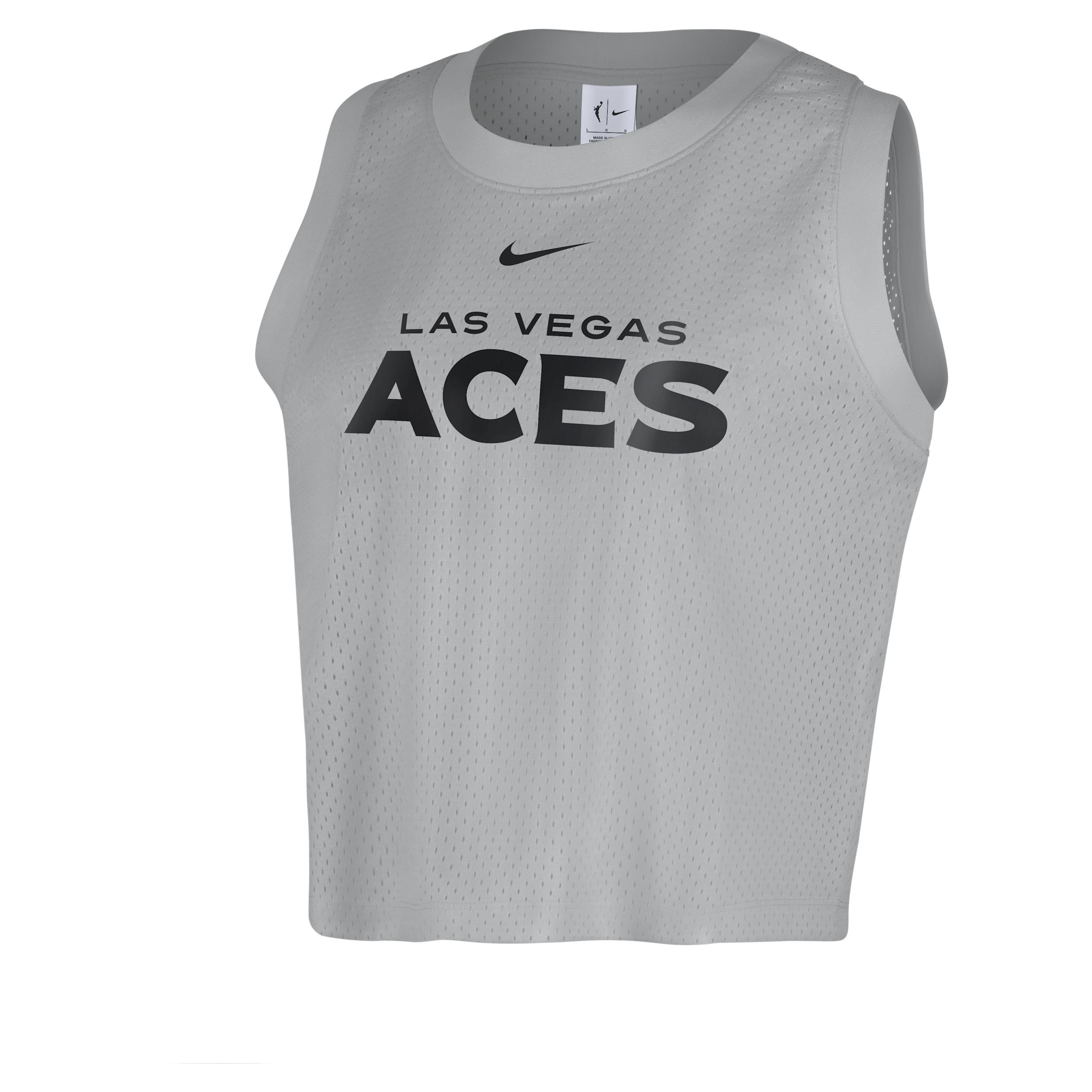 Las Vegas Aces Nike Womens WNBA Mesh Tank Top | HF6470-007 Product Image