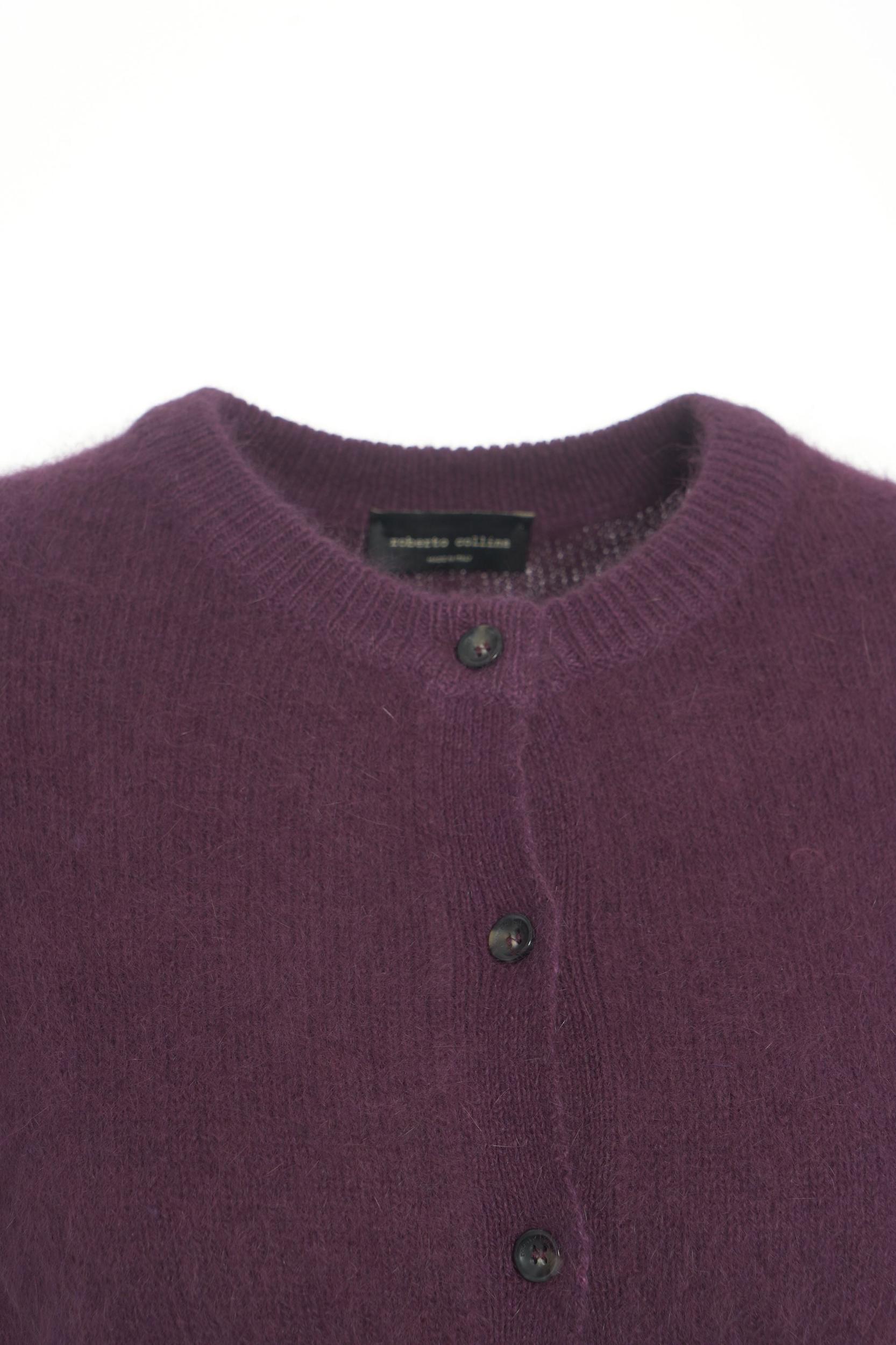 Knit Cardigan with Button Closure Product Image