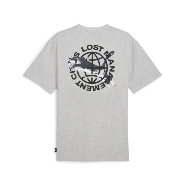 PUMA x LMC Cat T-Shirt Men in Light Grey Heather Product Image