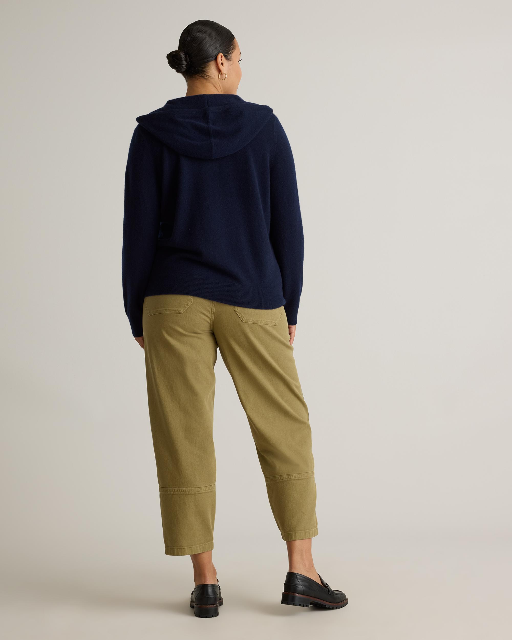 Quince | Women's Mongolian Cashmere Full-Zip Hoodie Product Image