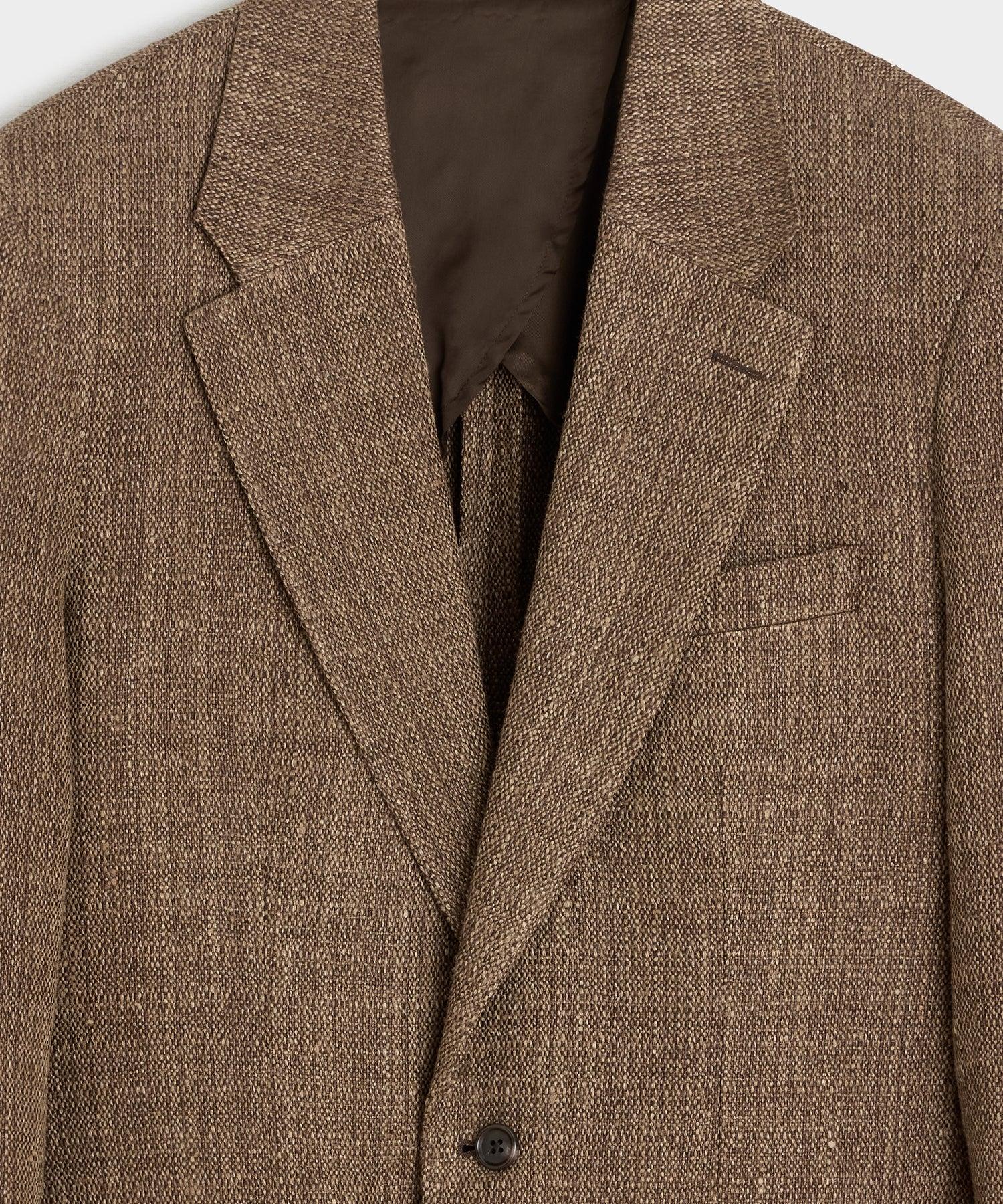 Italian Linen Silk Donegal Wythe Jacket Product Image