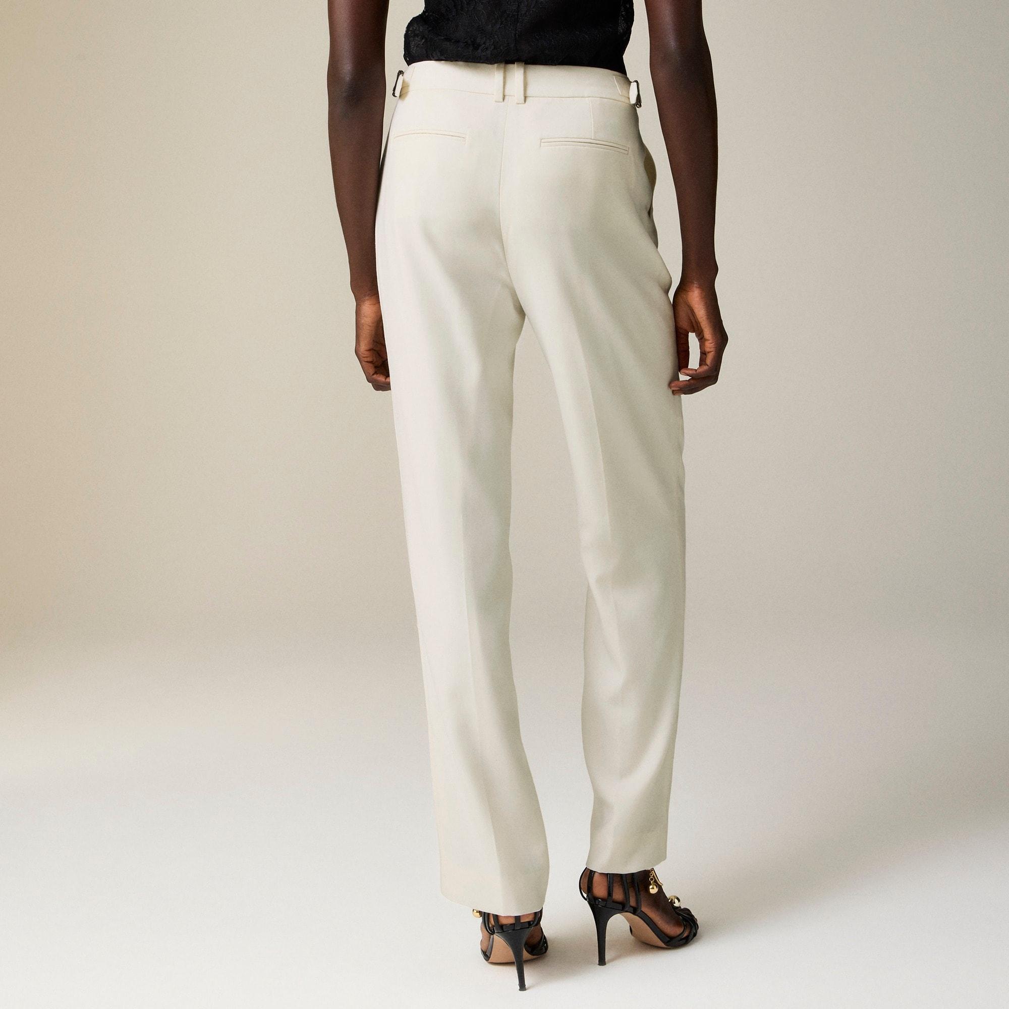 Collection high-rise Portia pant in tuxedo wool Product Image