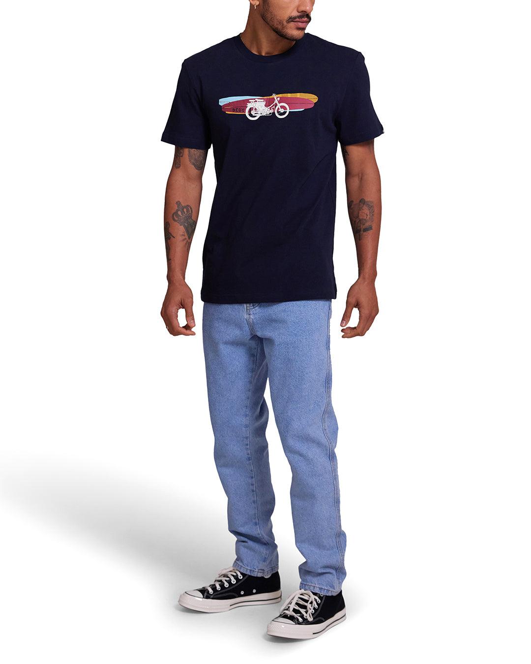 Seasider Tee - Navy Product Image