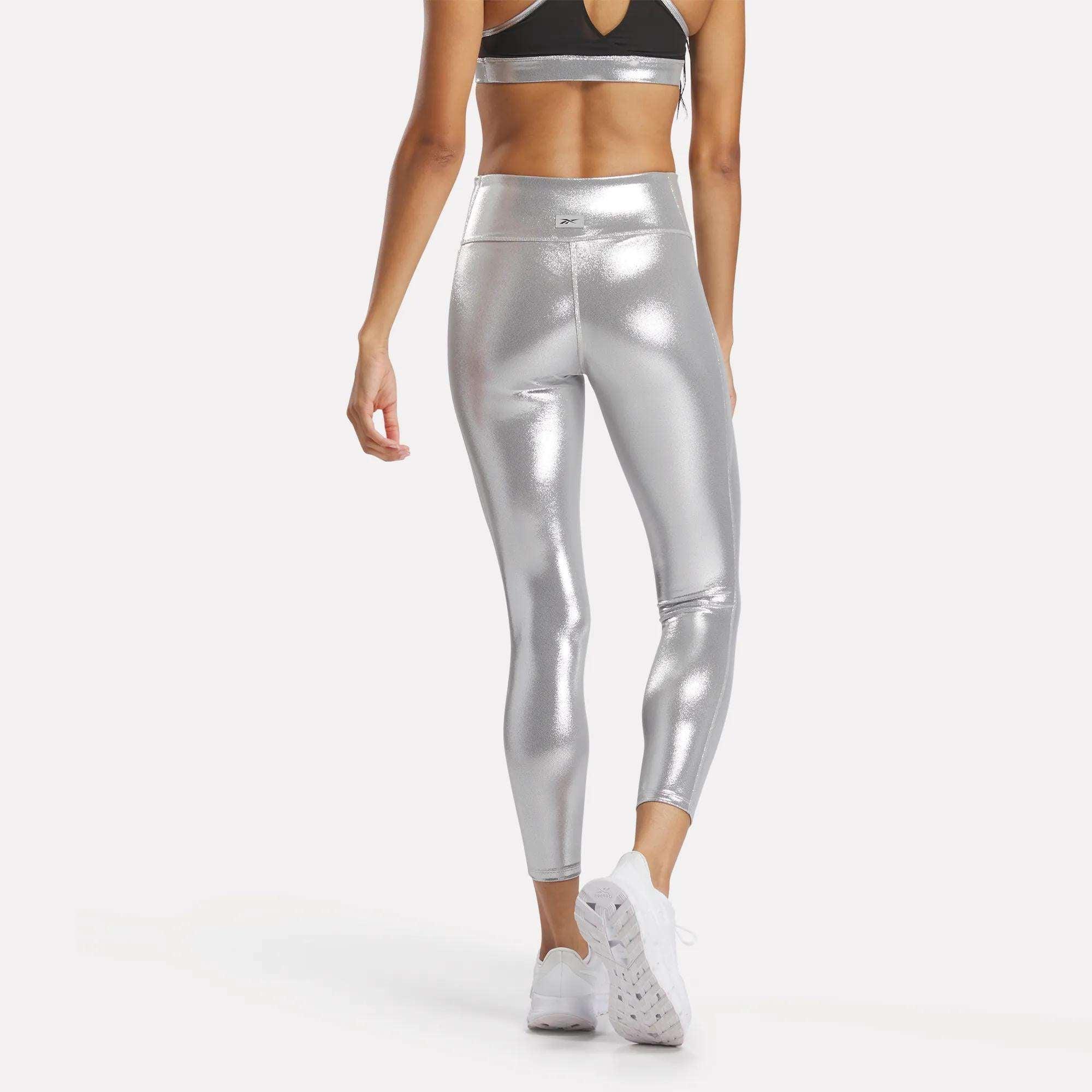 Women's Lux Chrome High-Rise Leggings Female Product Image