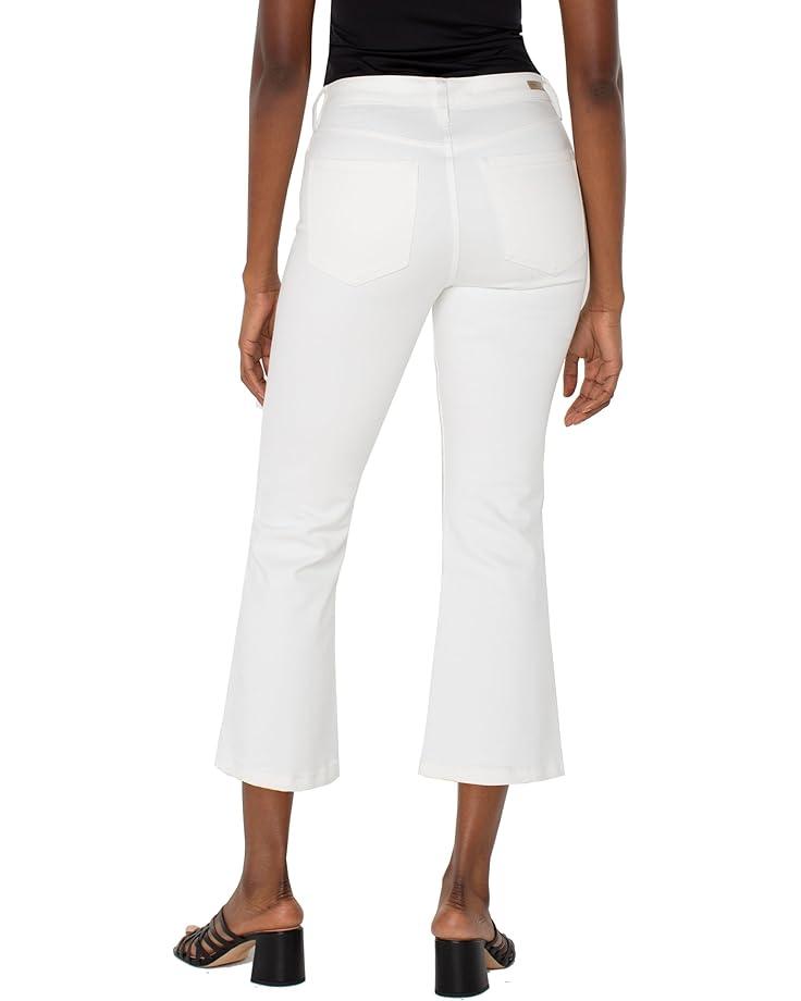 Gia Glider Crop Flare With Fray Hem Product Image
