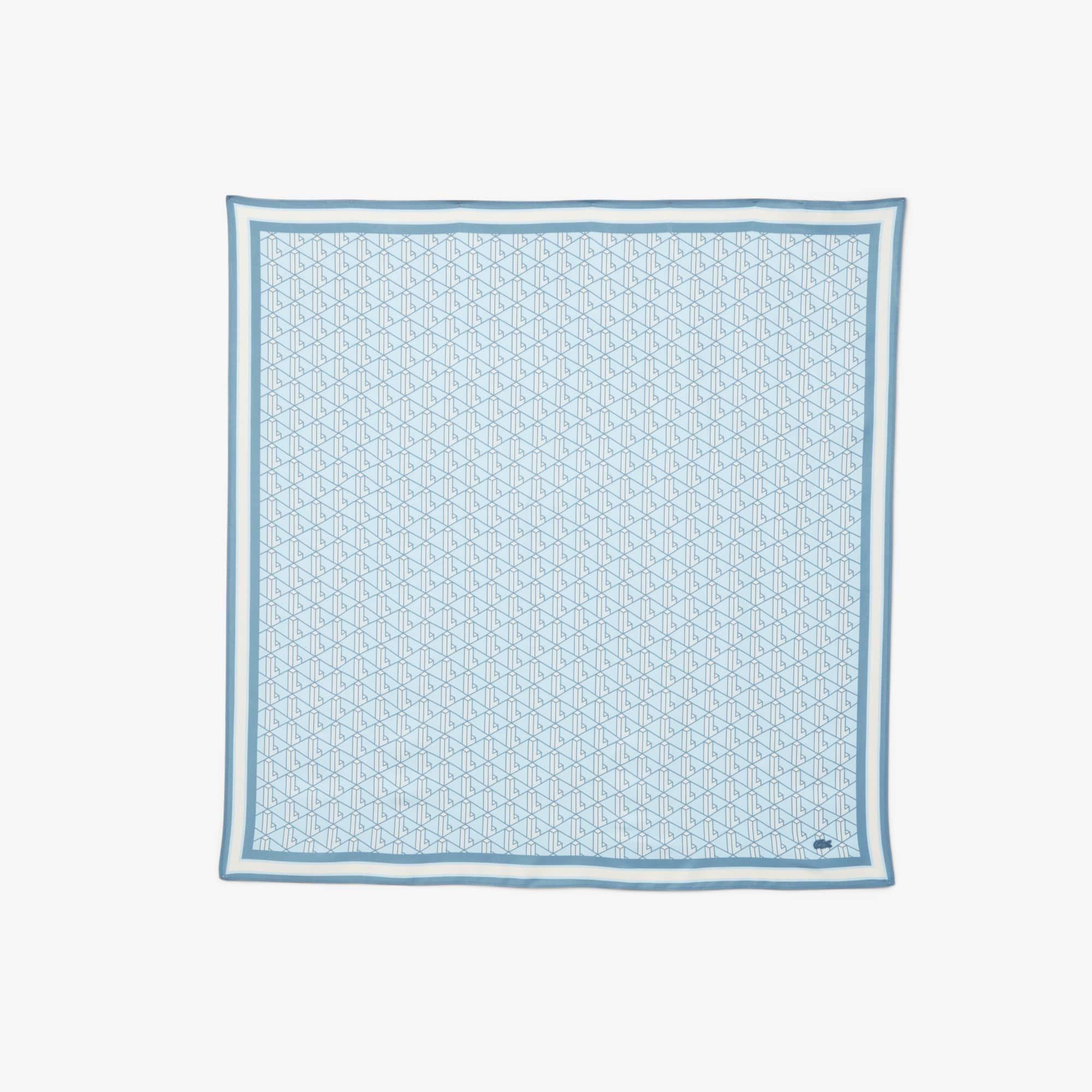 Monogram Print Scarf Product Image