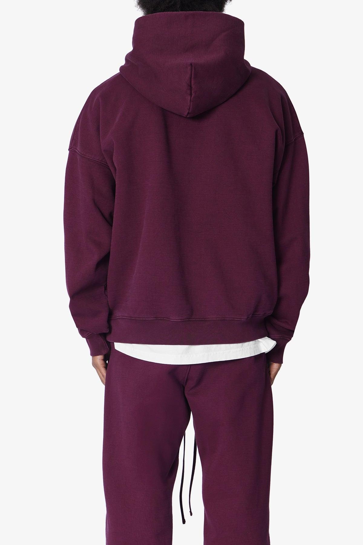 Heavy Every Day Hoodie - Burgundy Product Image