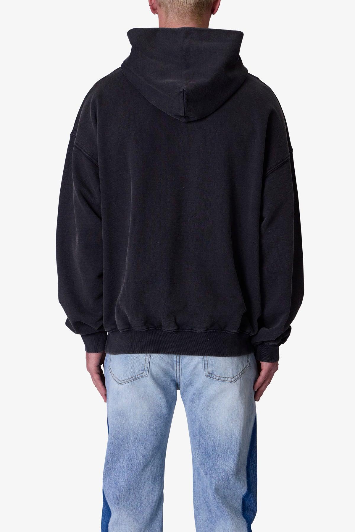 Raw Stitch Hoodie - Black Product Image