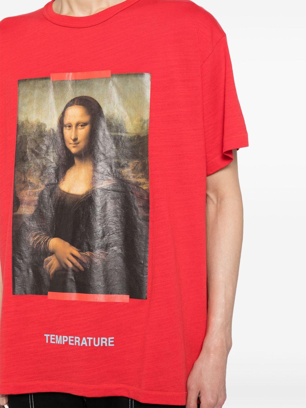 graphic-print cotton T-shirt Product Image