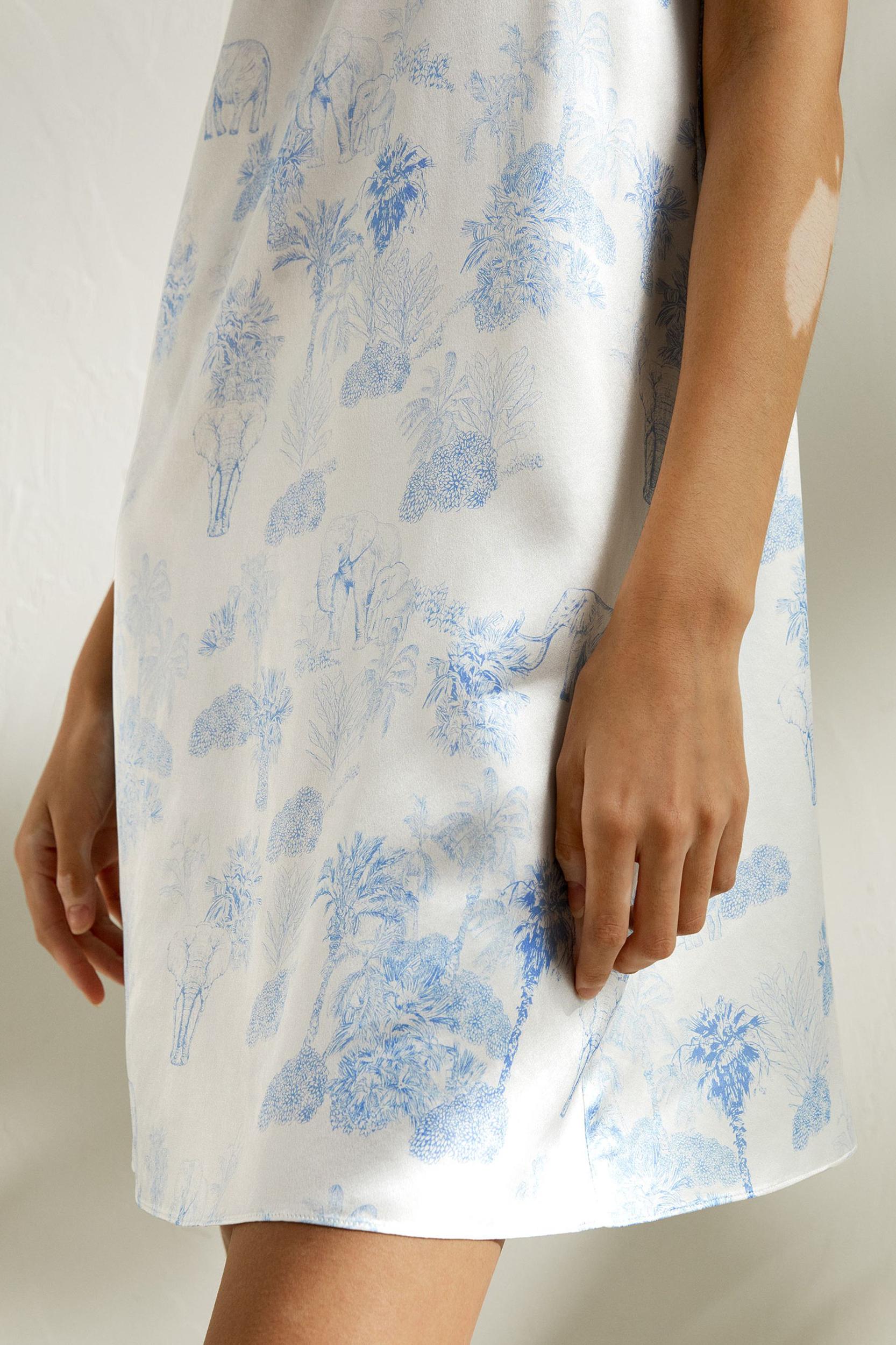 La Terra Strap Midi Night Dress Product Image