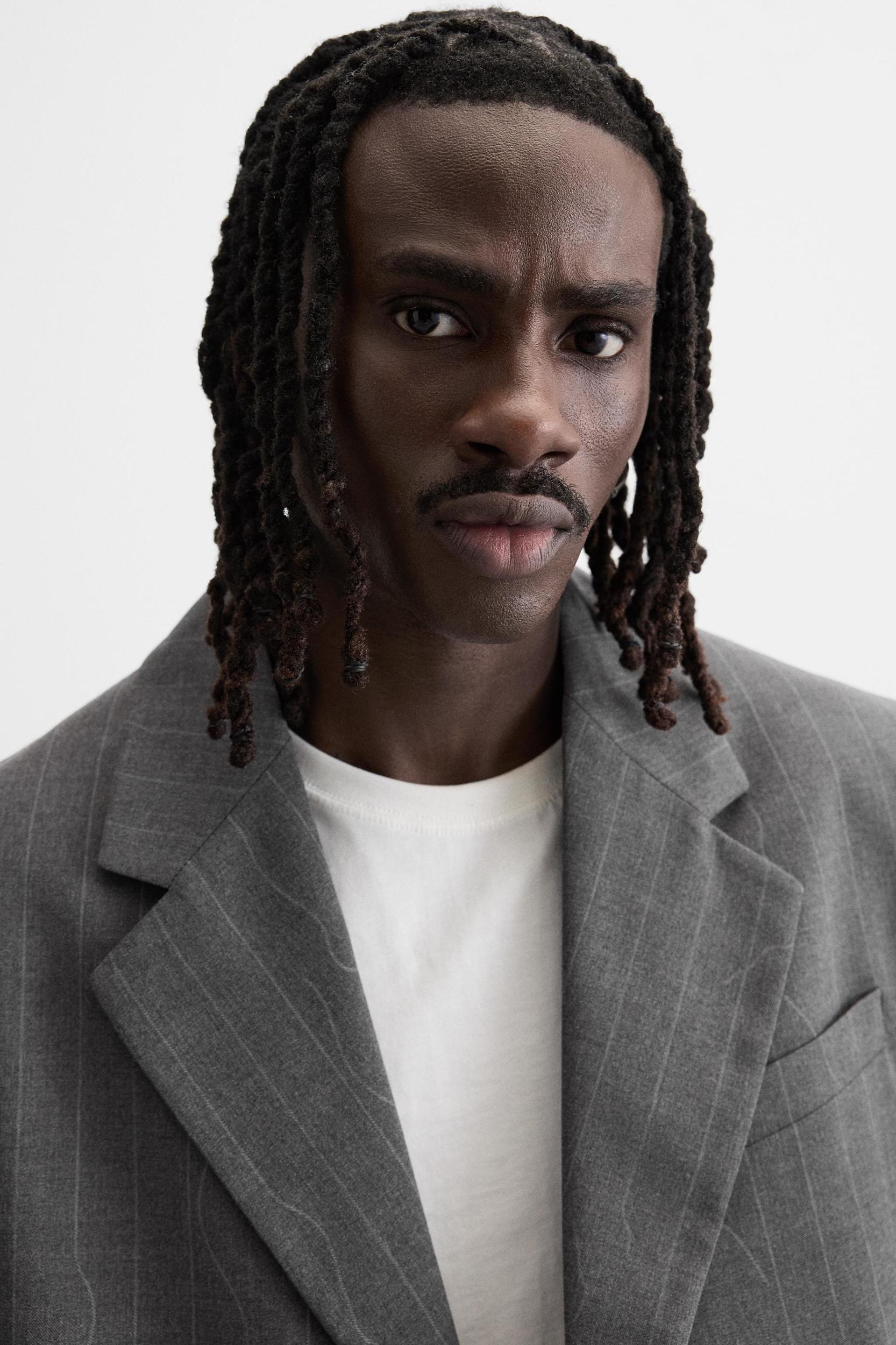 PINSTRIPE BLAZER Product Image