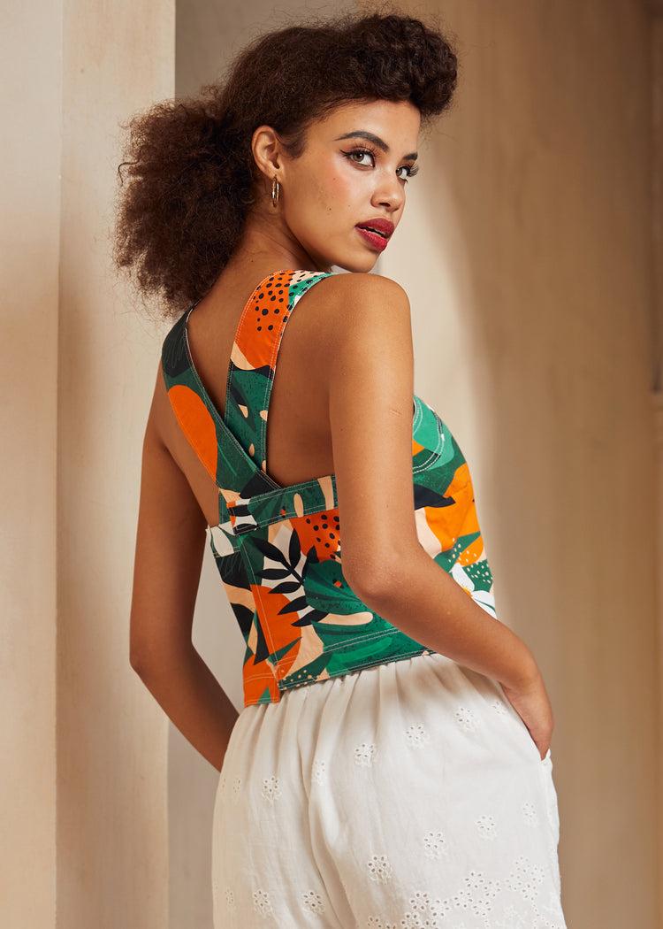 The Breezy Backdrop Top Product Image