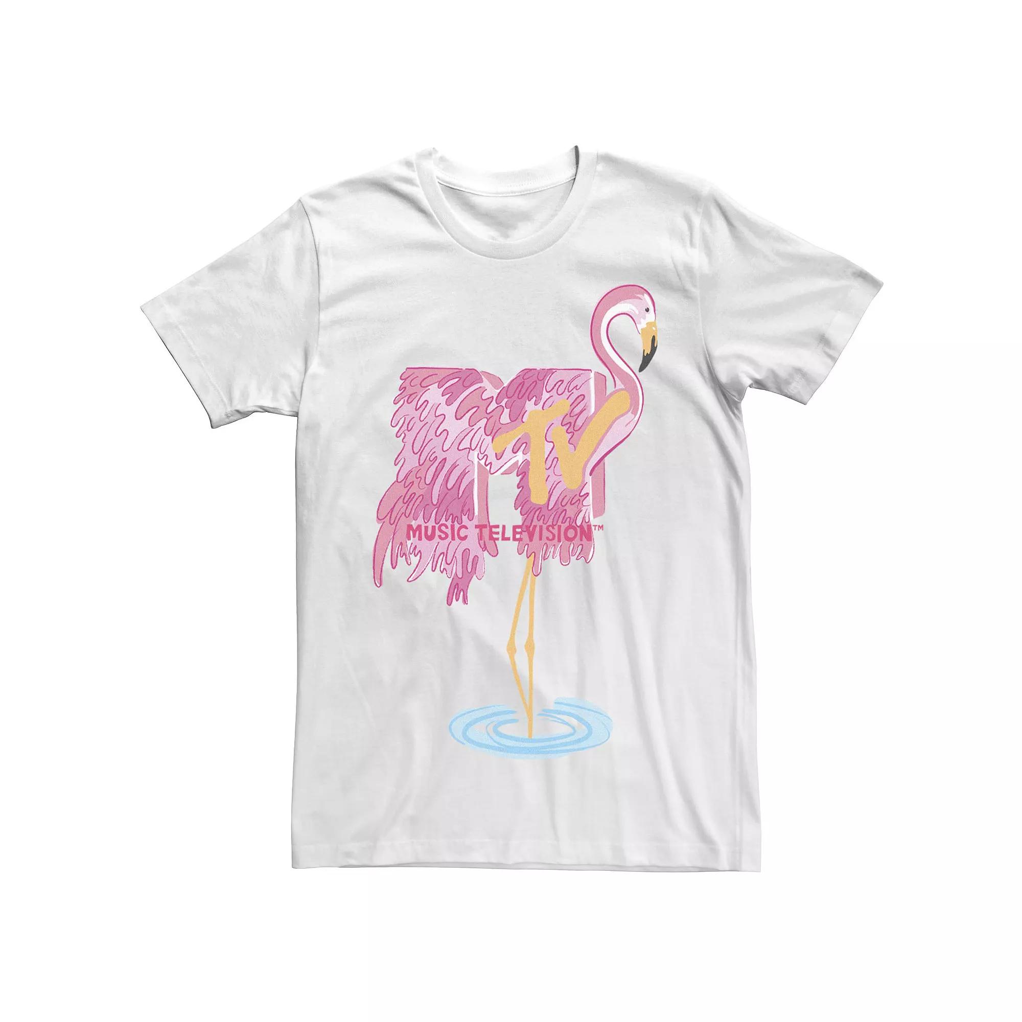 Big & Tall MTV Fresh Flamingo Tee, Men's,  Product Image