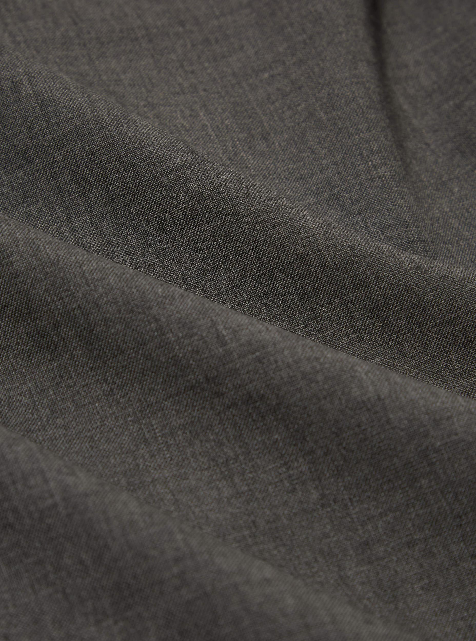 Grey Marl Tropical Suiting Two Button Jacket Product Image