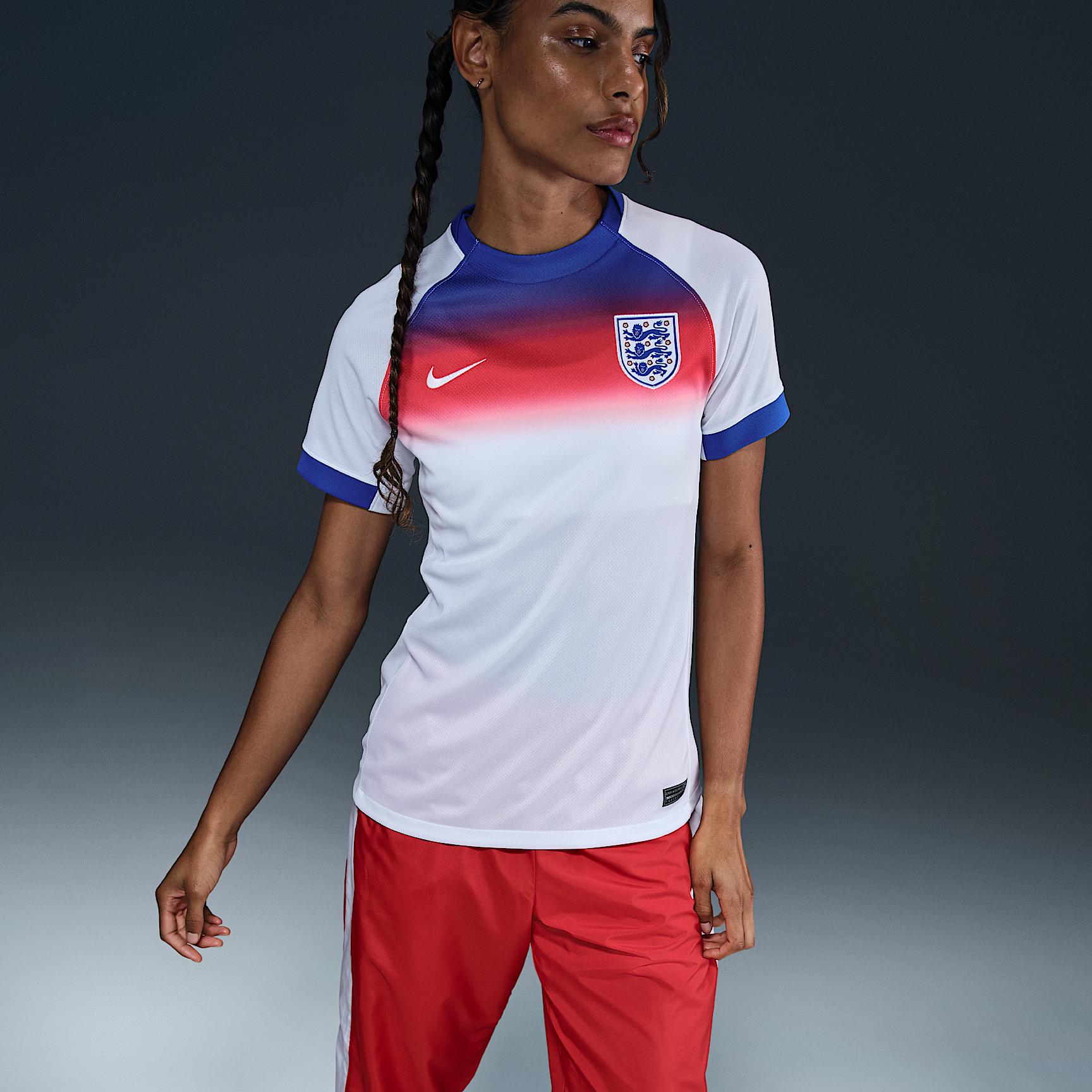 England 2025 Stadium Home (Team) Nike Womens Dri-FIT Soccer Replica Jersey | FZ9128-405 Product Image