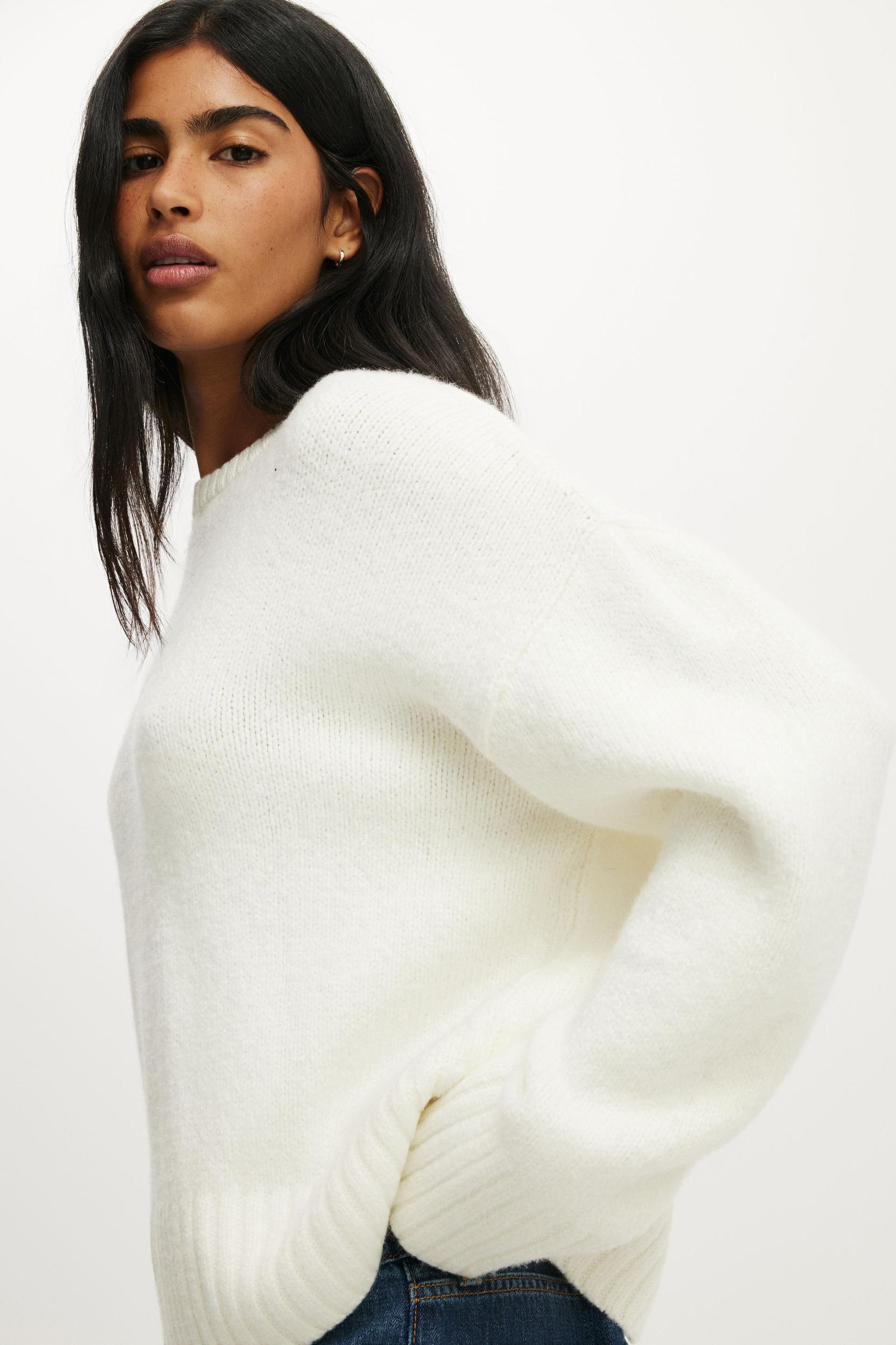 Luxe Crew Neck Sweater Product Image